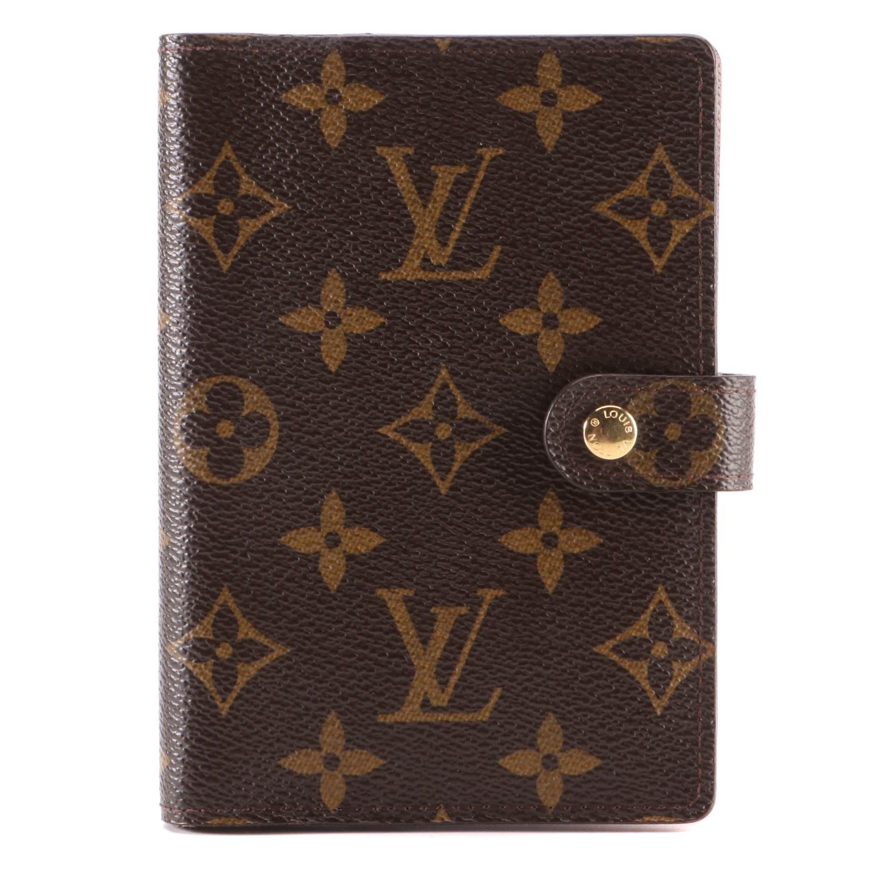 Louis Vuitton Agenda Cover in Monogram Canvas