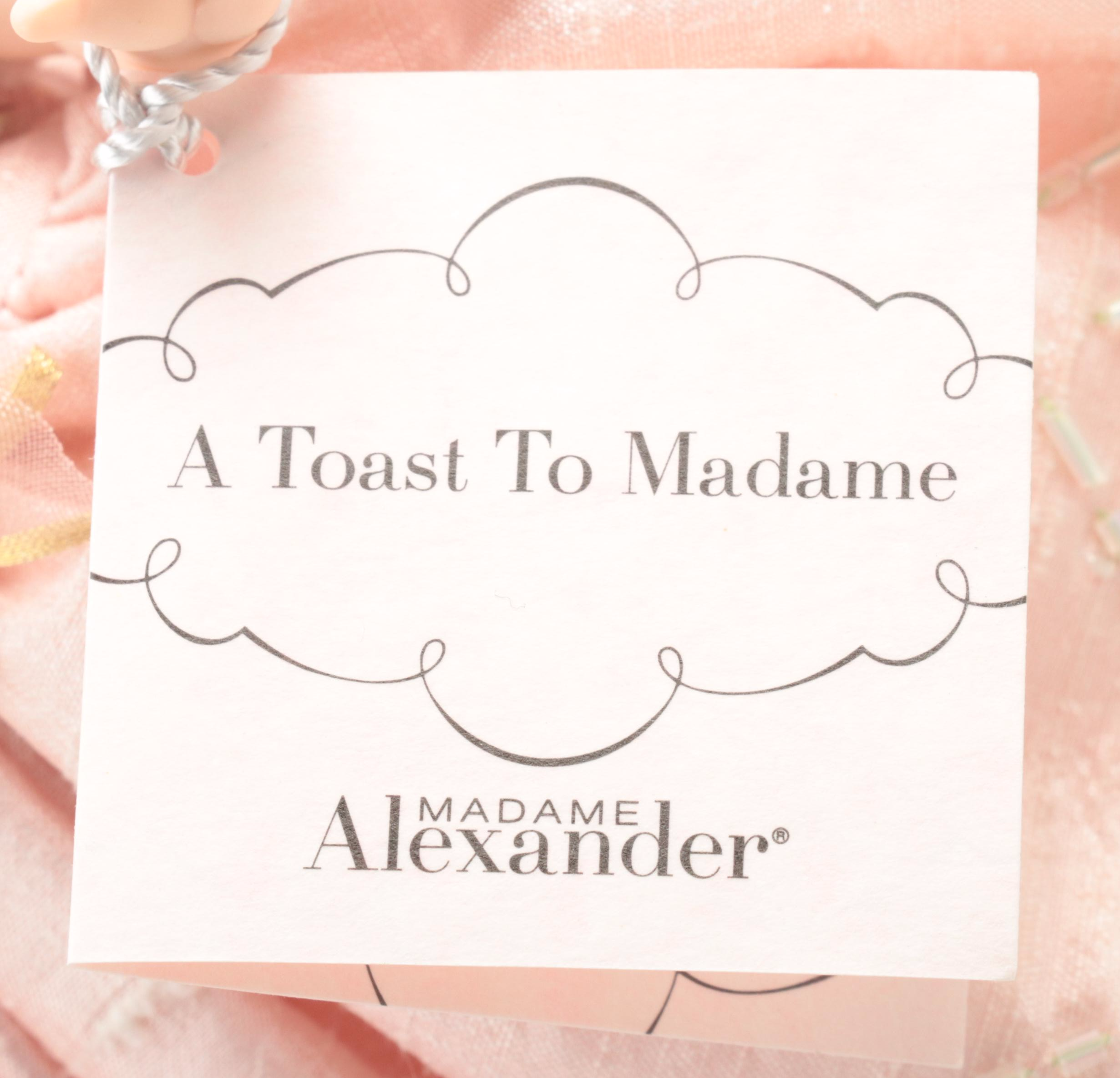 Madame Alexander "A Toast to Madame", "Diamond Dance" and More Dolls