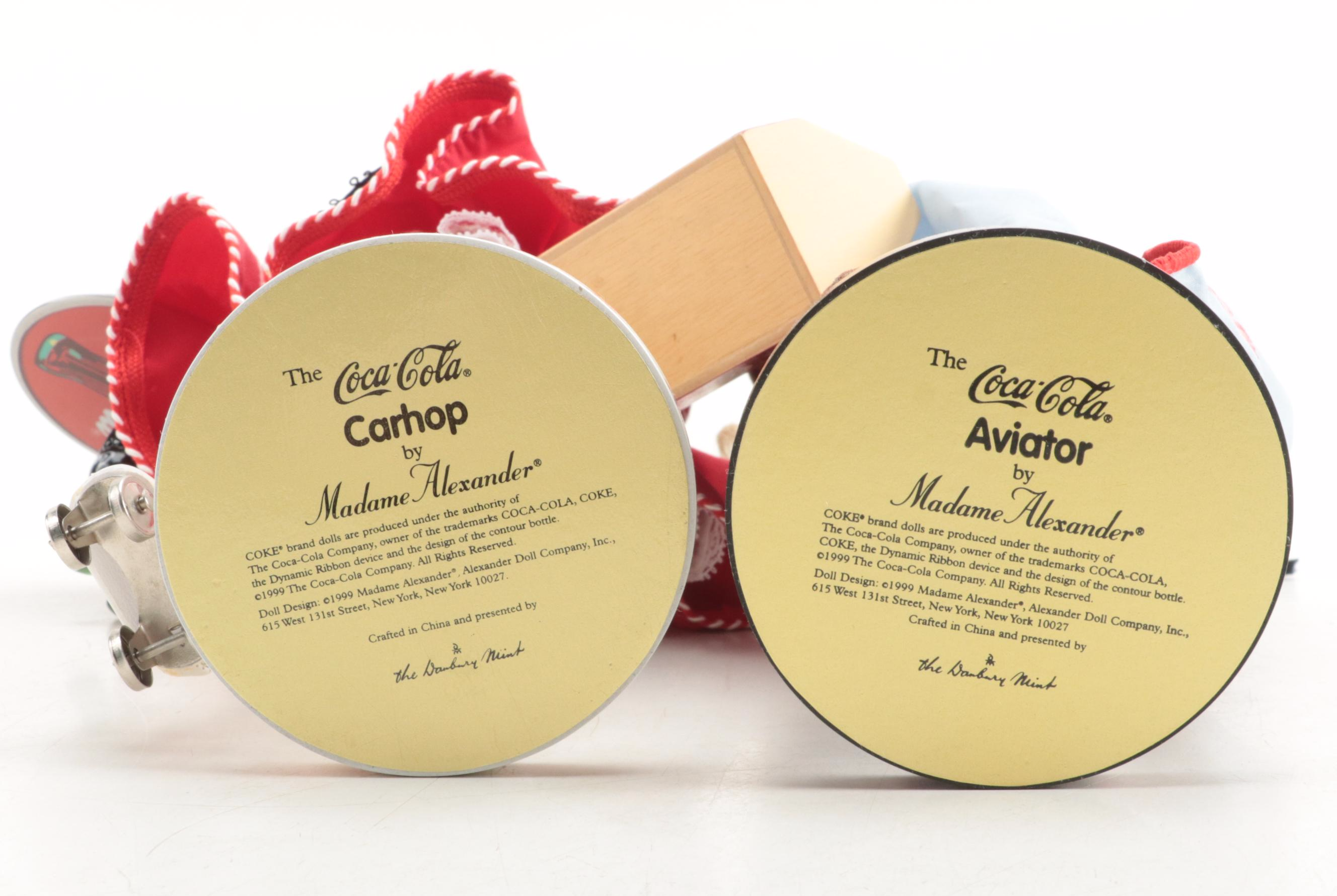 Danbury Mint for Madame Alexander "The Coca-Cola Carhop" and More