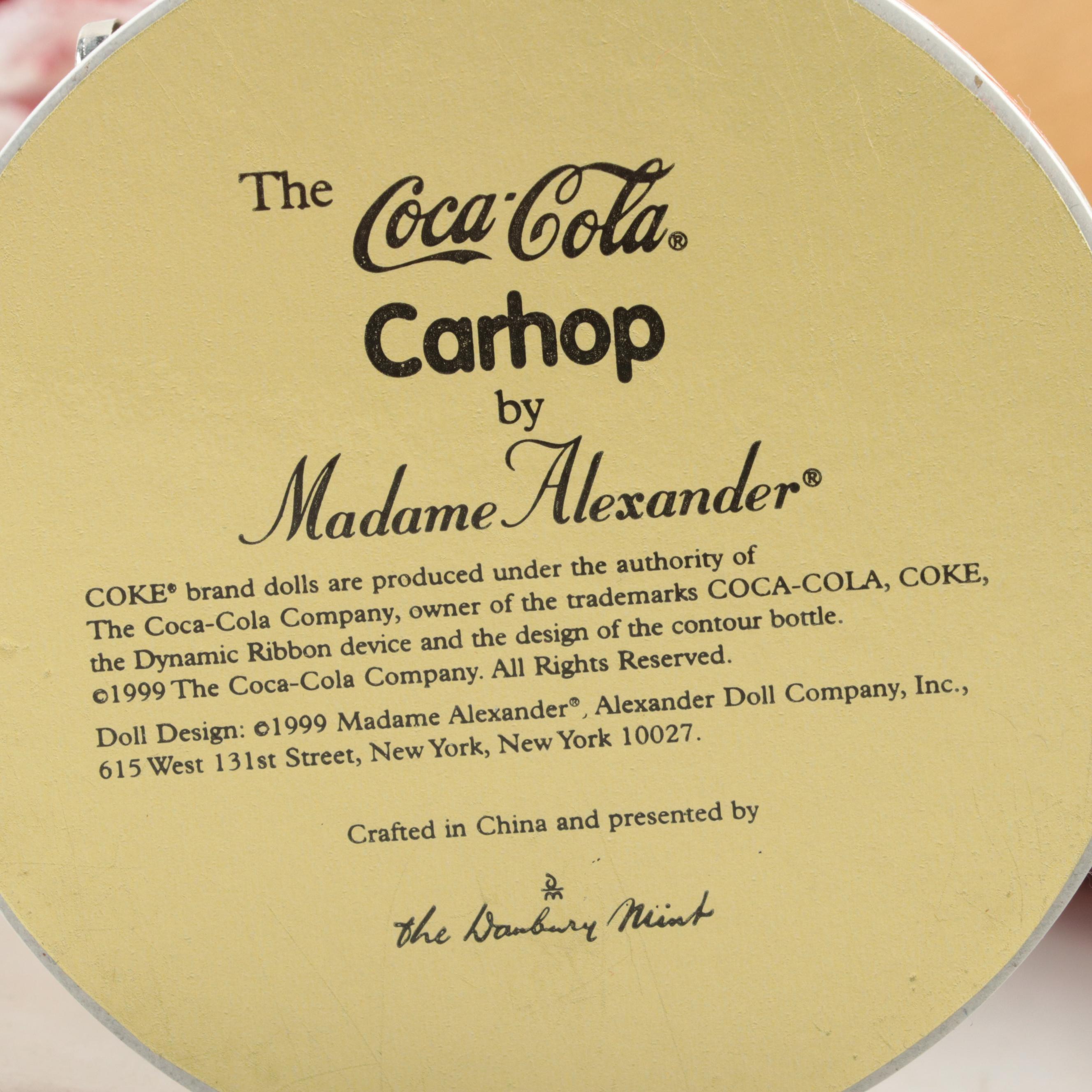 Danbury Mint for Madame Alexander "The Coca-Cola Carhop" and More