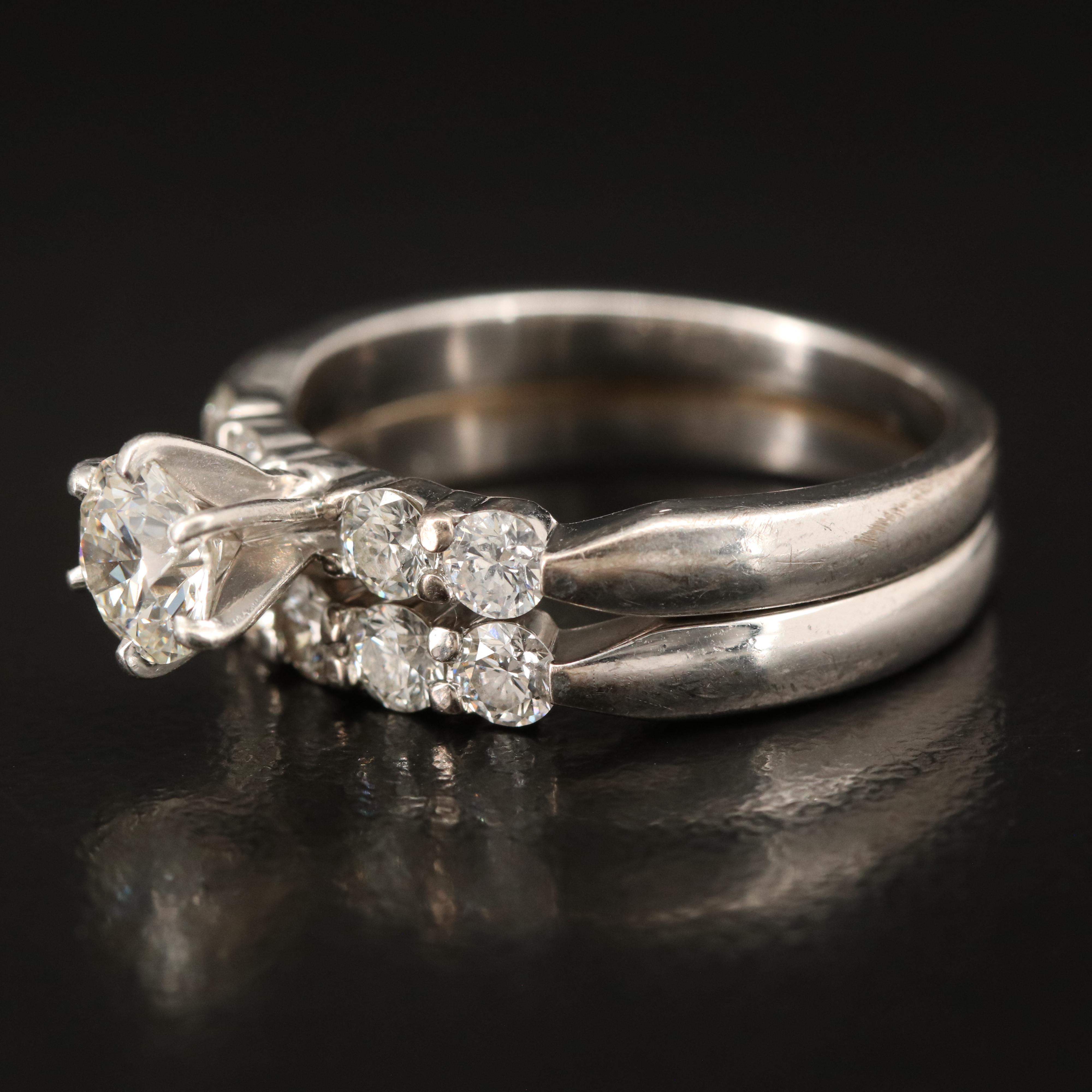 Hearts on Fire 18K 1.70 CTW Diamond Ring with Platinum Center