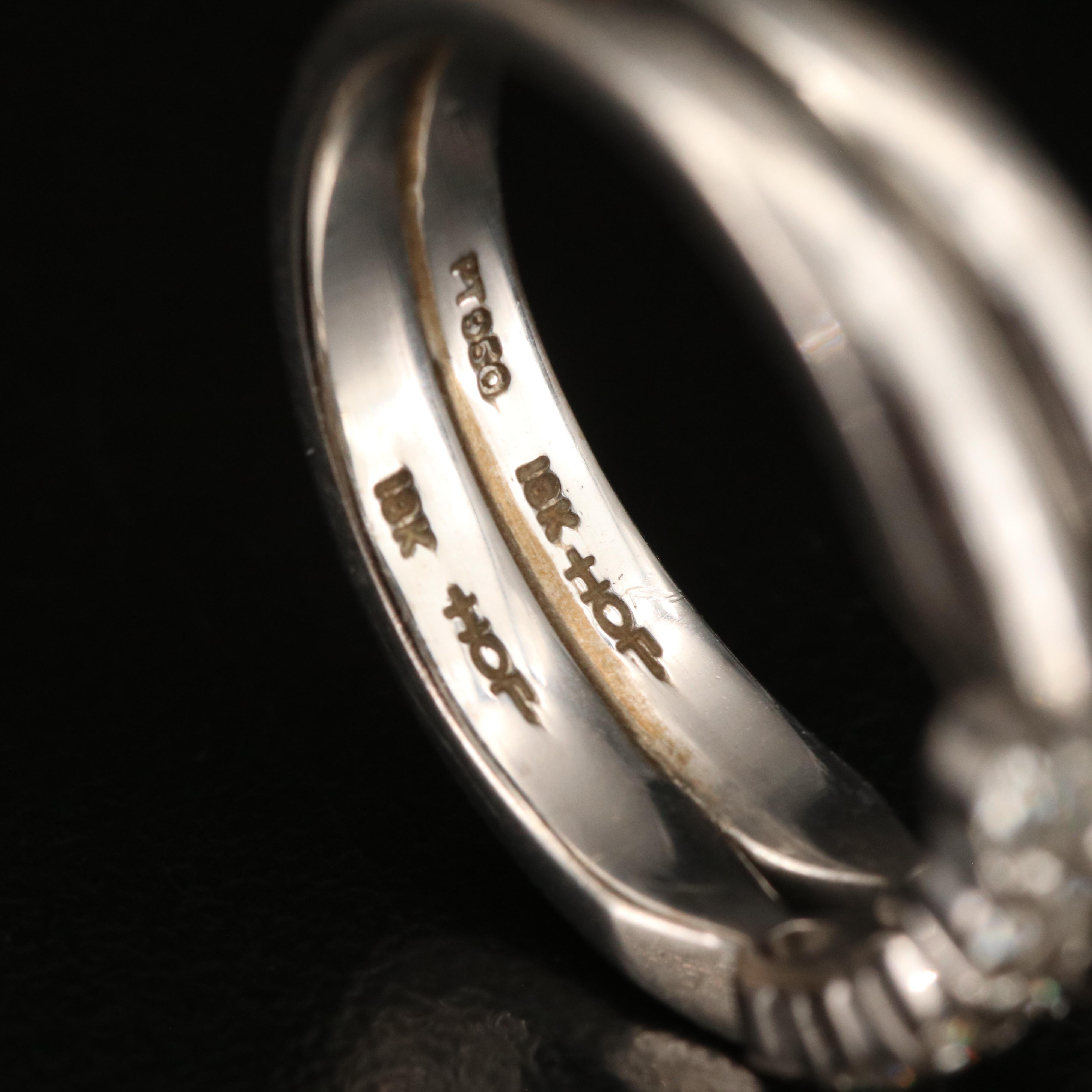 Hearts on Fire 18K 1.70 CTW Diamond Ring with Platinum Center