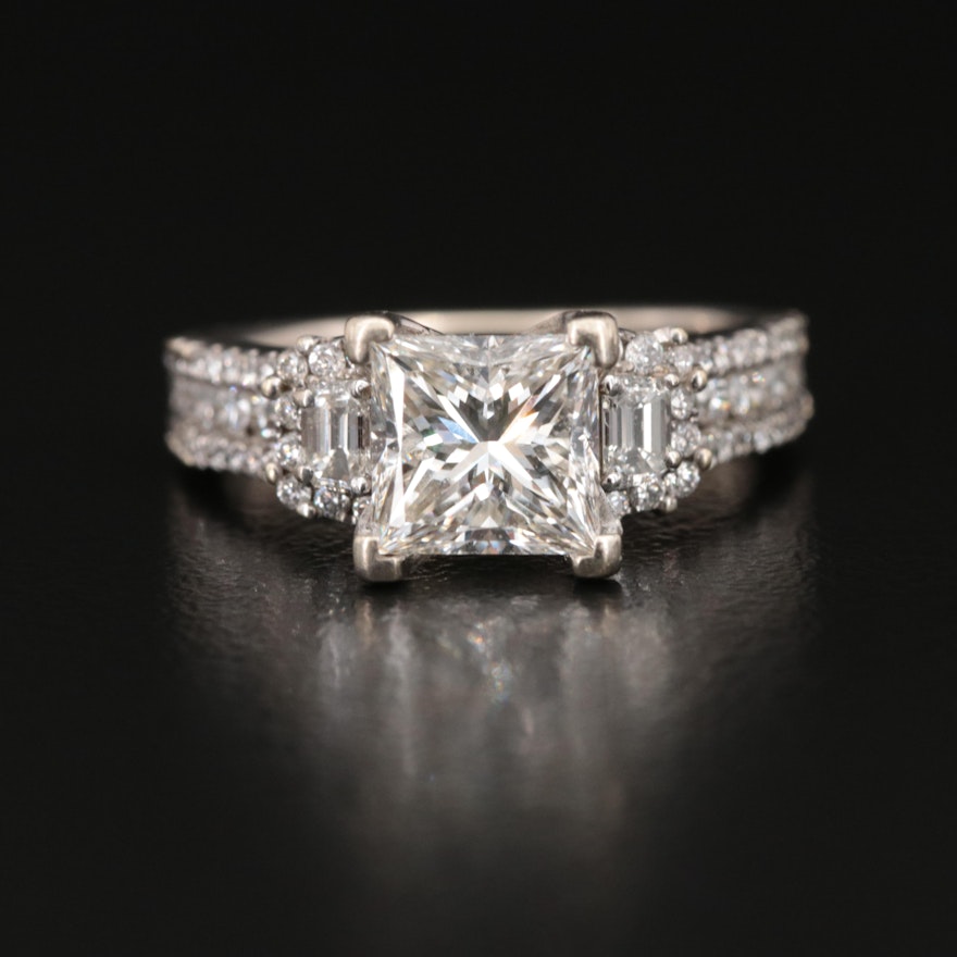 14K 2.32 CTW Diamond Ring