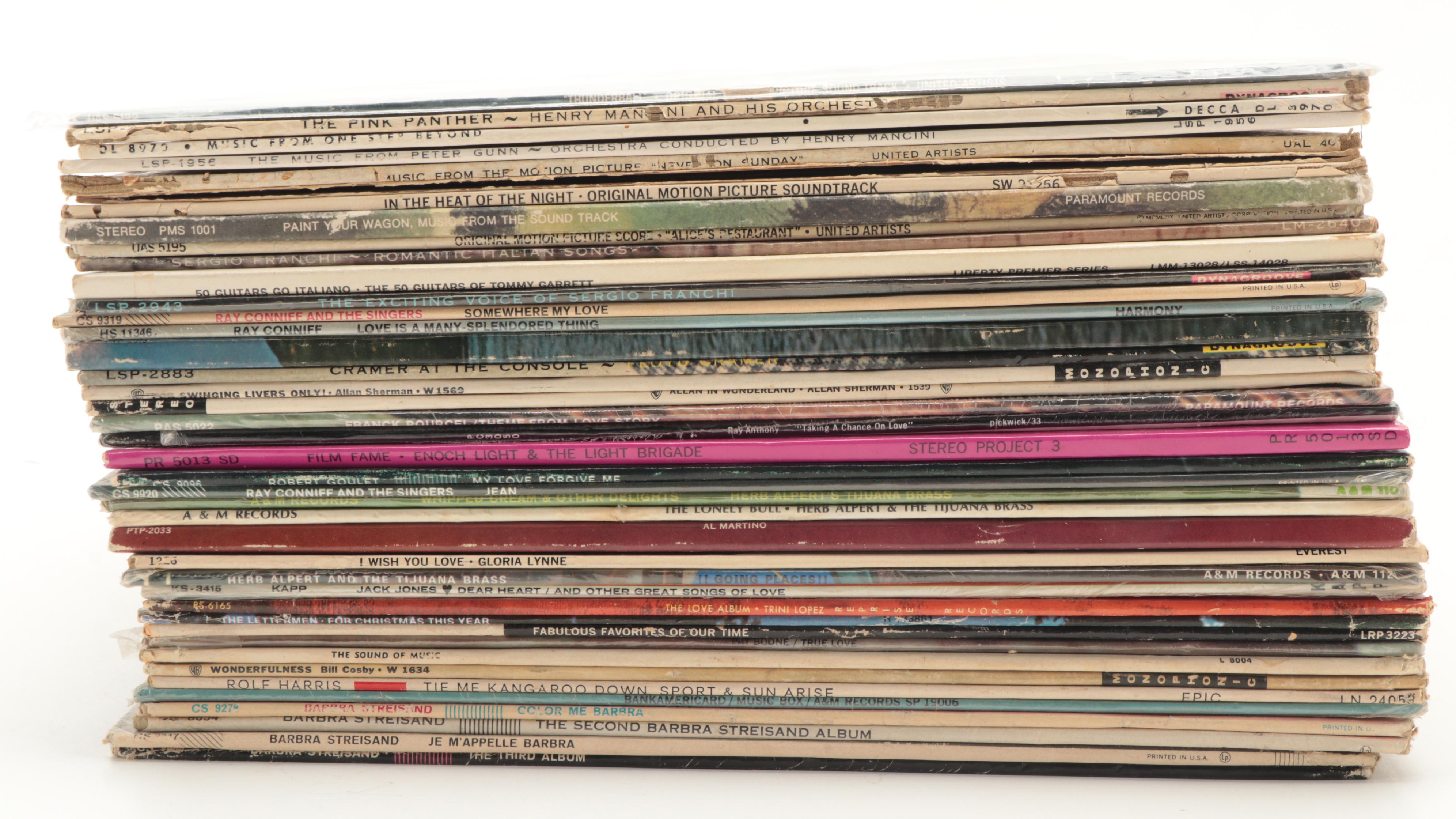 Thunderball 007 Soundtrack, Ray Conniff, Barbra Streisand and More Records