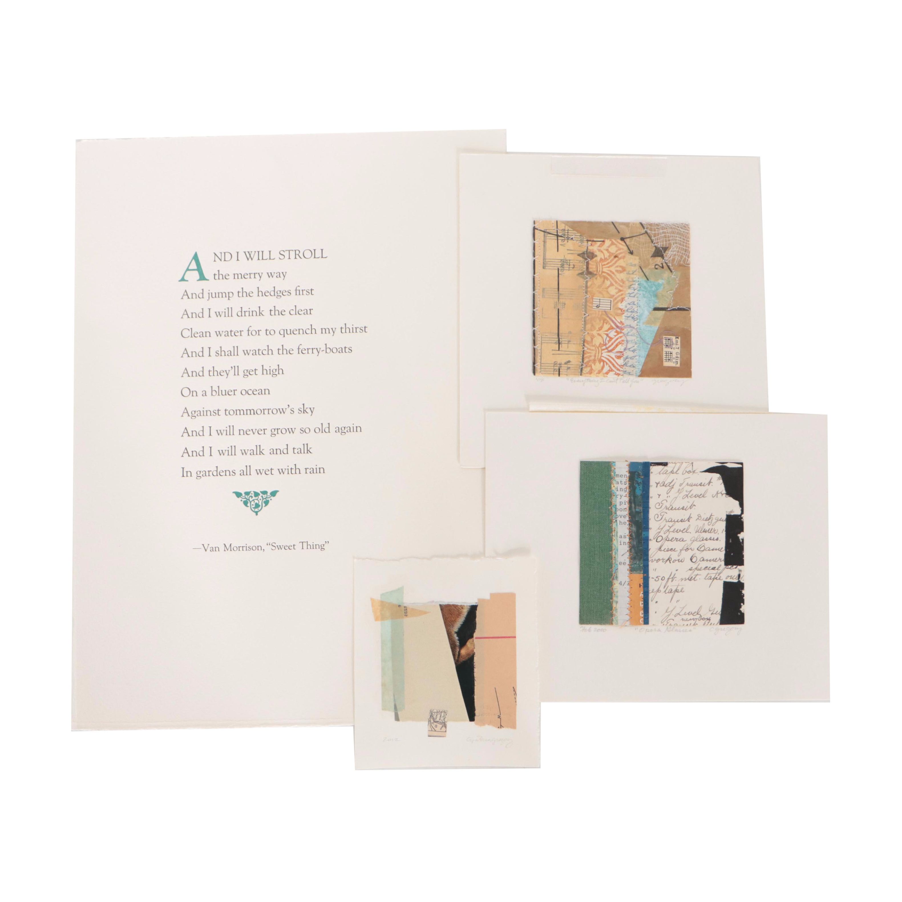 Cynthia Gregory Mixed Media Paintings and More, 21st Century