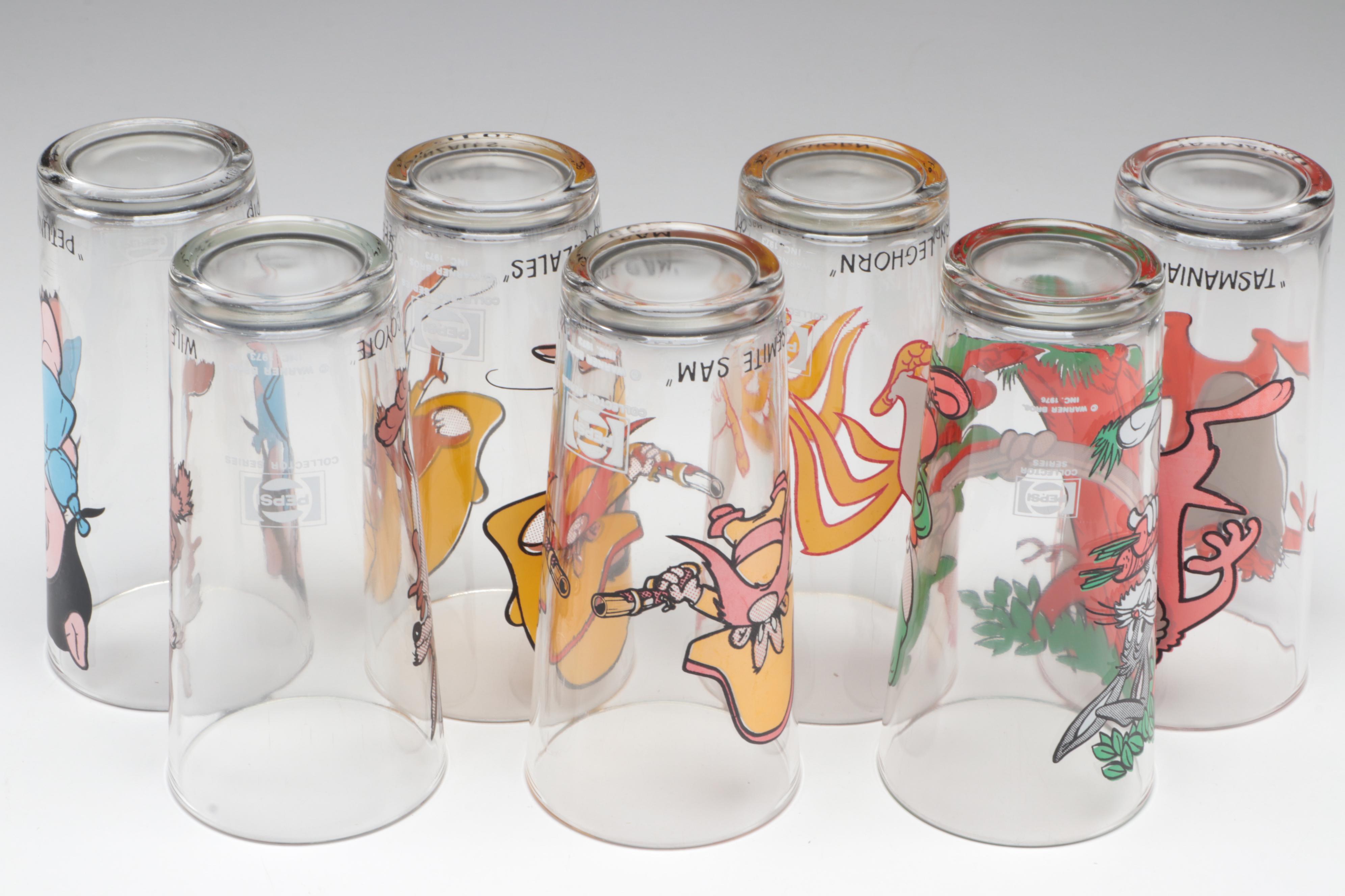 Pepsi Collector Series Warner Bros. Characters Tumblers