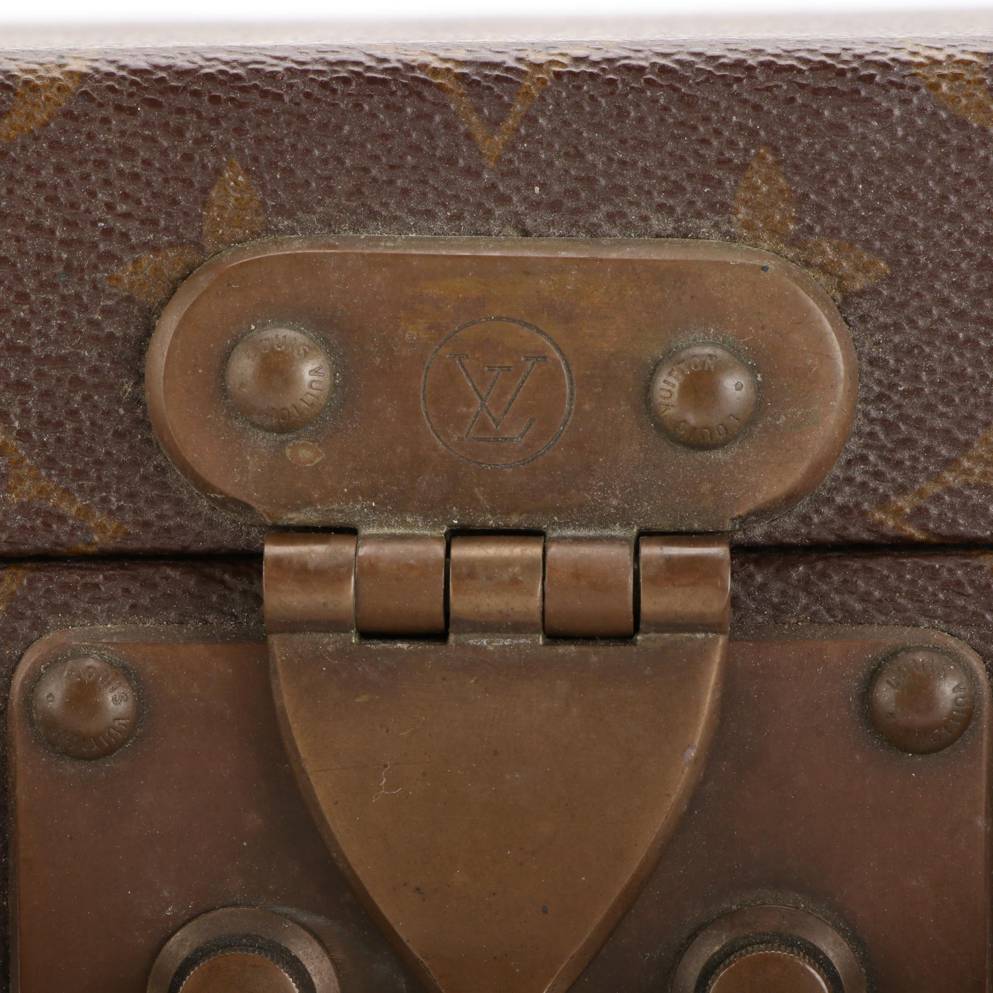 Louis Vuitton Alzer Suitcase in Monogram Canvas and Leather