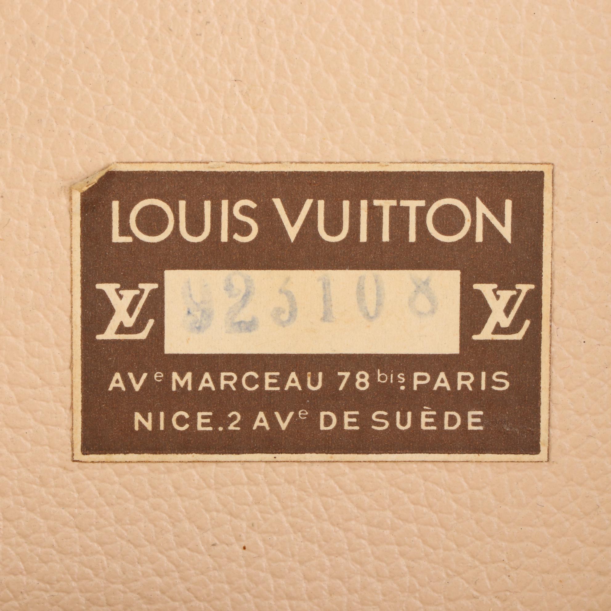 Louis Vuitton Alzer Suitcase in Monogram Canvas and Leather