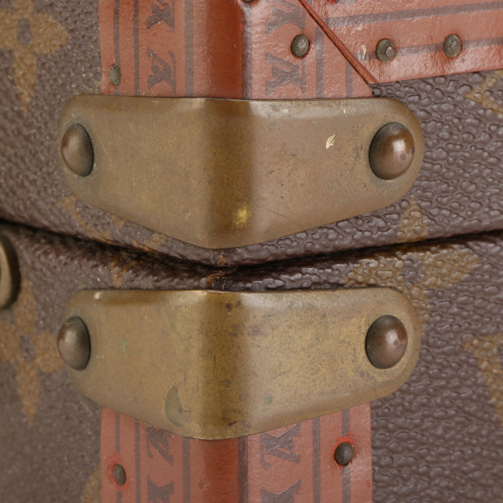 Louis Vuitton Alzer Suitcase in Monogram Canvas and Leather