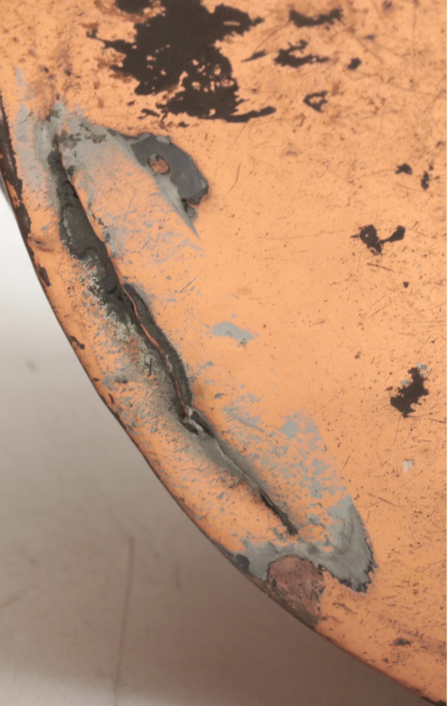 Cast Iron Handled Copper Cooking Pots and  French Style Flat Lids