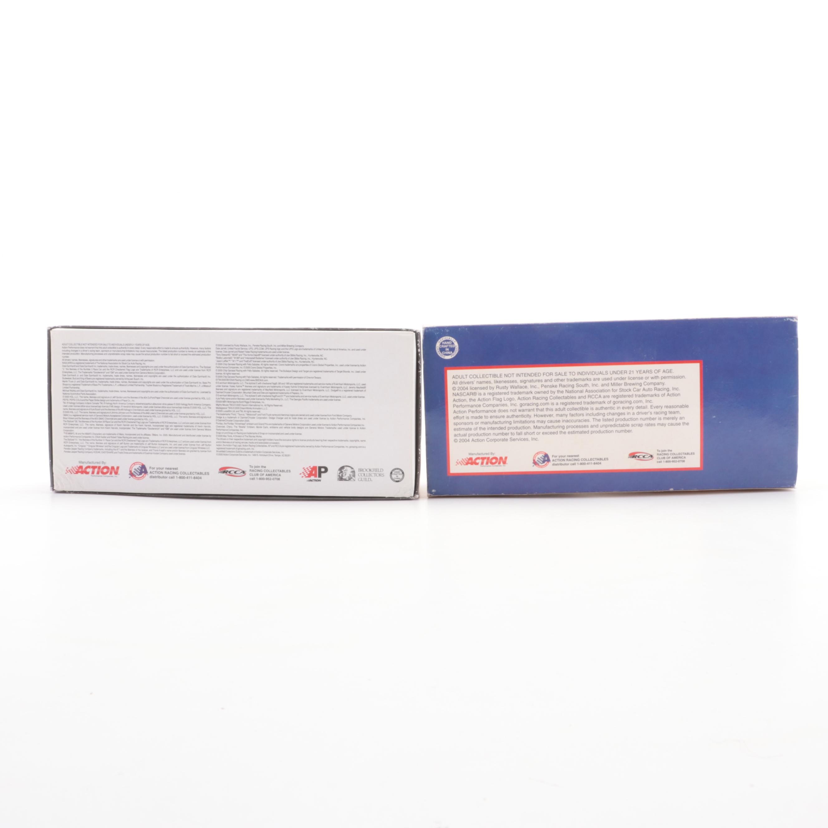 Lionel Racing and Action NASCAR Auto Diecast Racing Cars