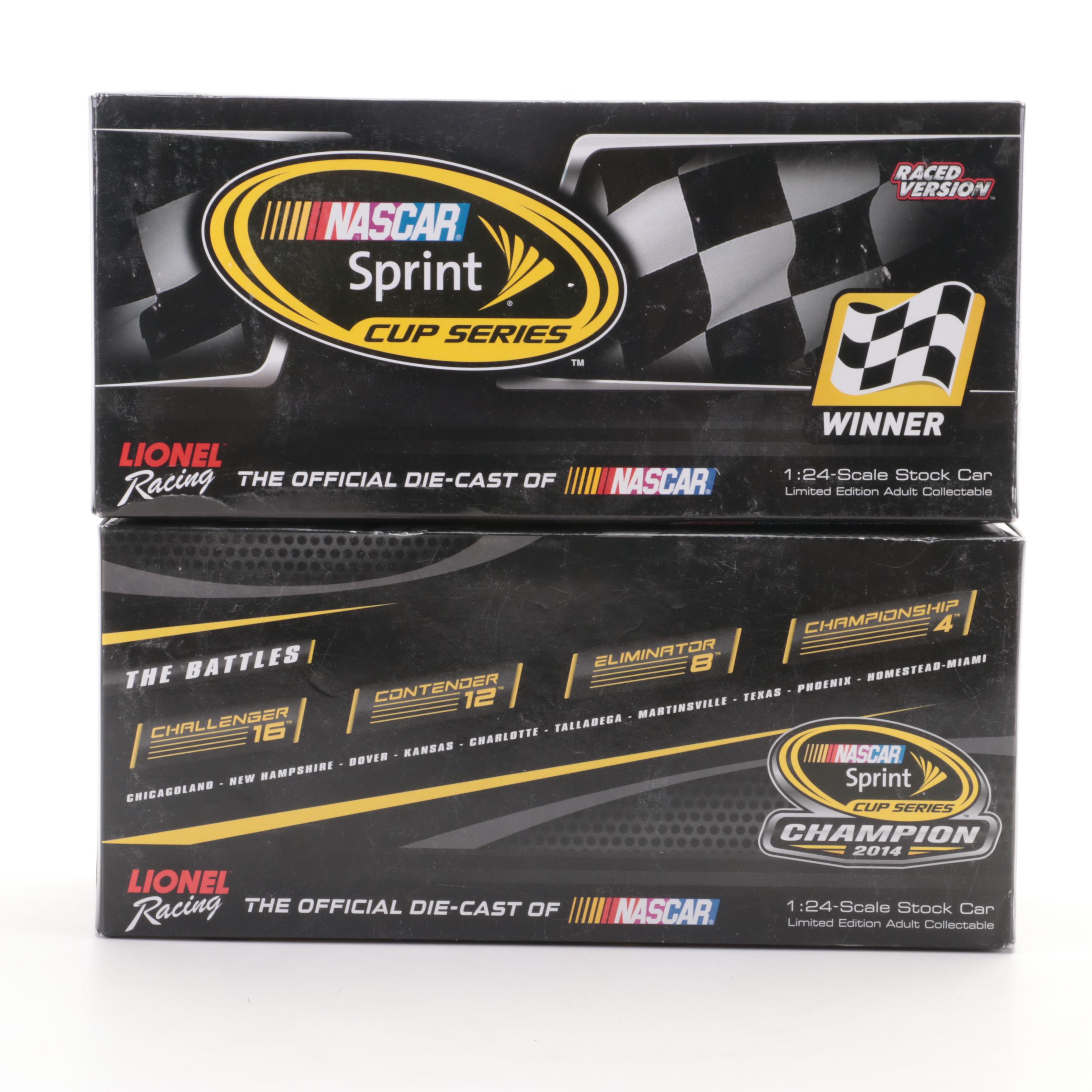 Lionel Racing and Action NASCAR Auto Diecast Racing Cars