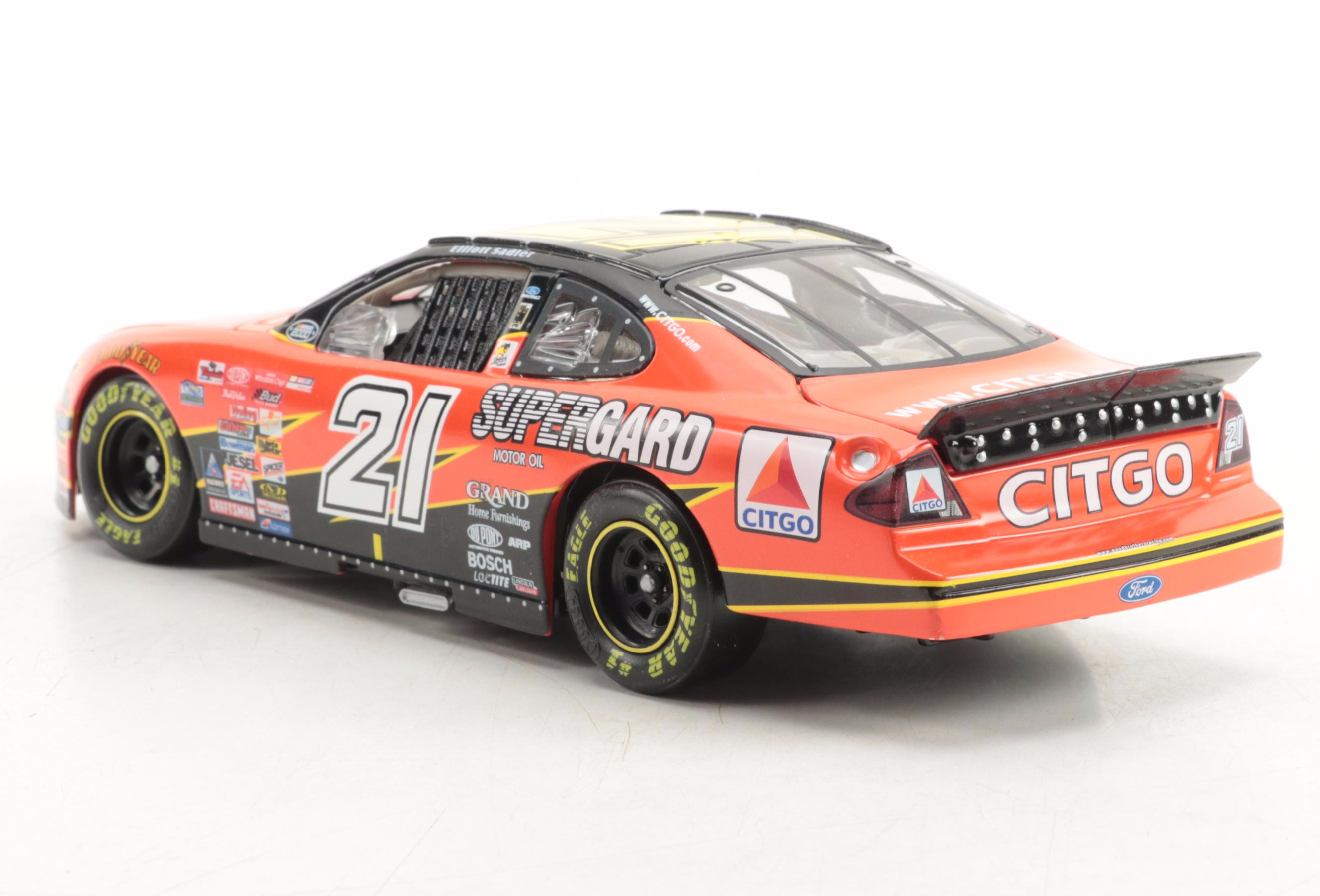 Action, Racing Champions, and Hasbro NASCAR Diecast Racing Cars and Bank