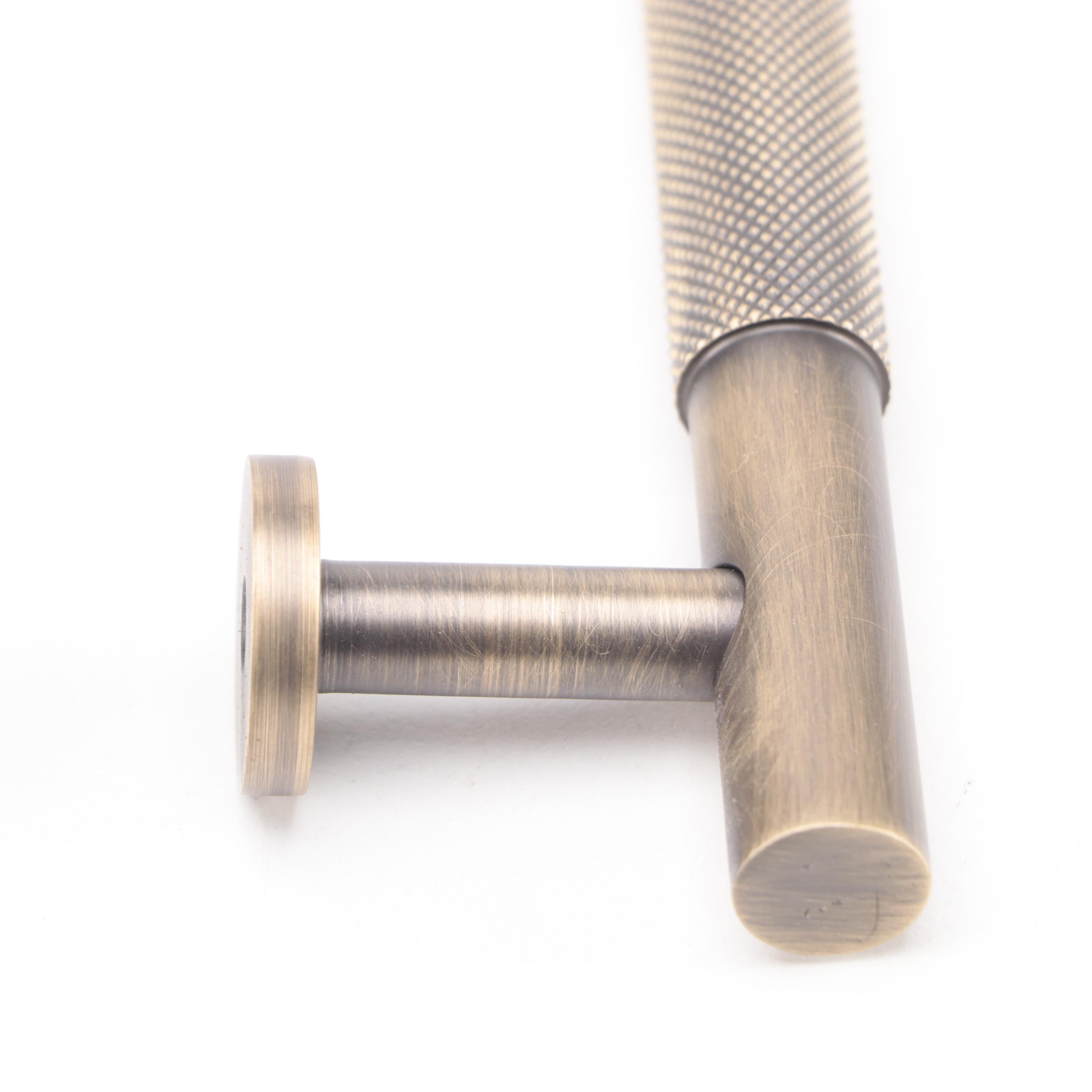 Antiqued Brass Finish Appliance Pulls