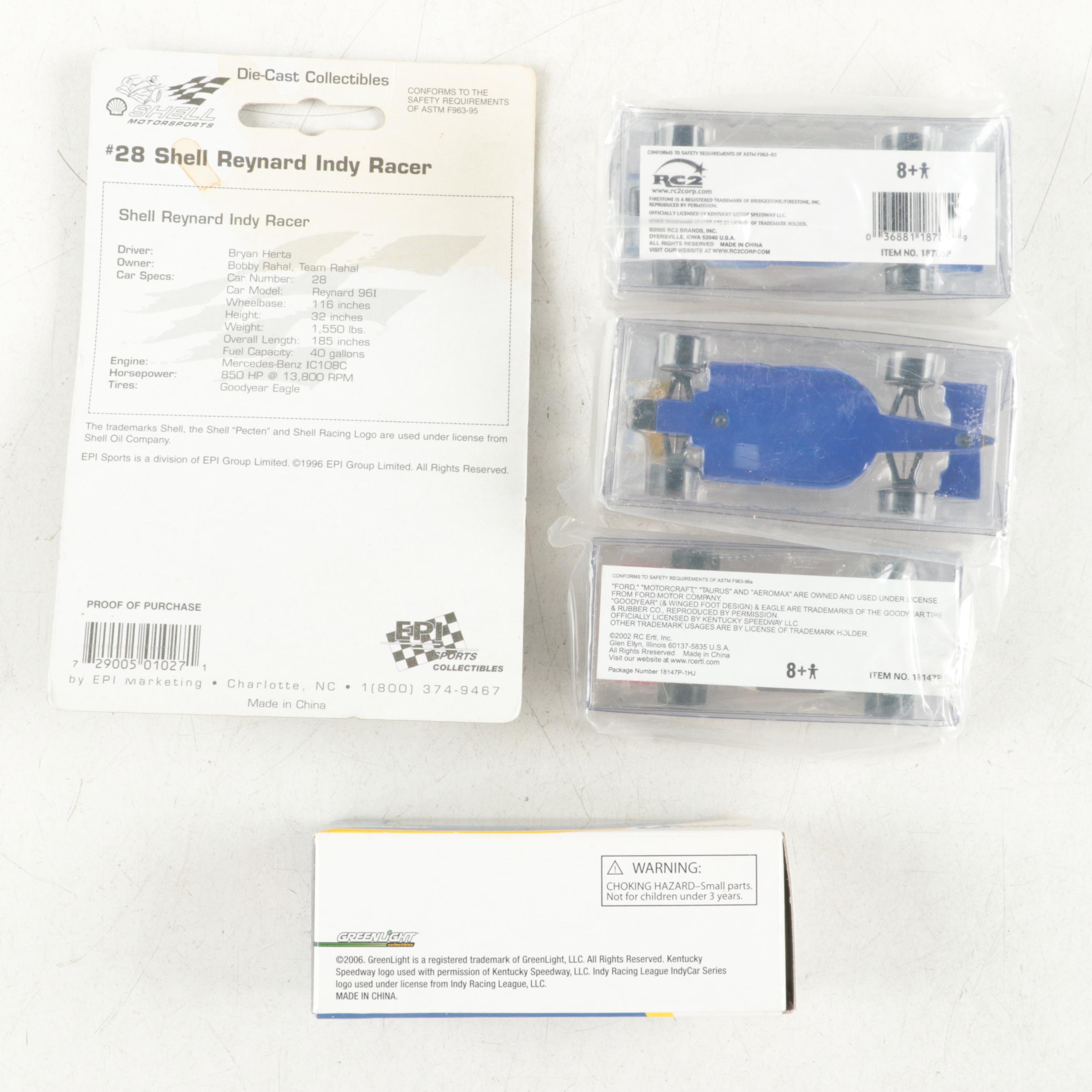 Racing Champions, Greenlight and Other Diecast Indy Cars