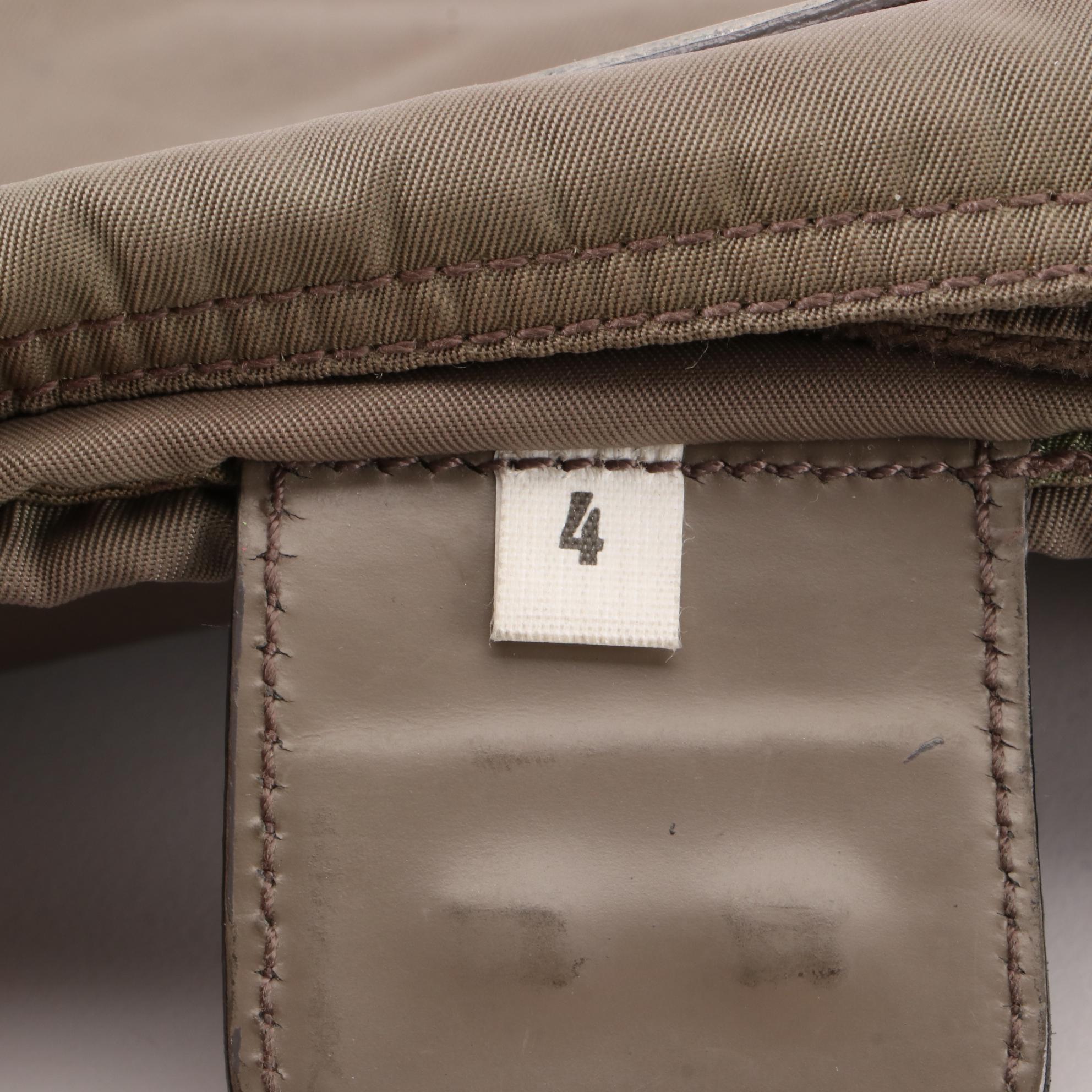 Prada Slim Zip Crossbody Bag in Nylon Gabardine