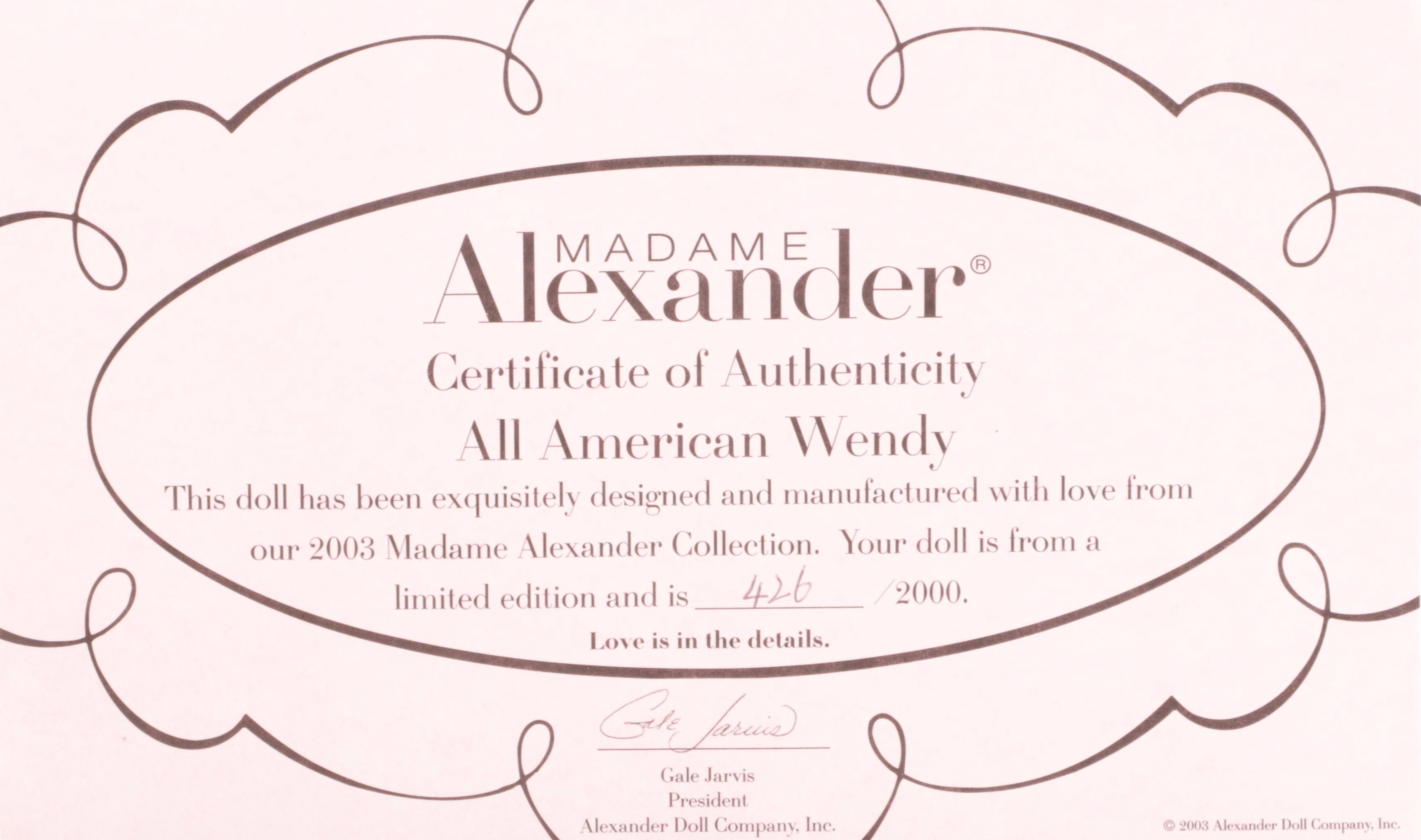 Madame Alexander "Little Old Lady", "Fabulous Bloom" and Other Dolls