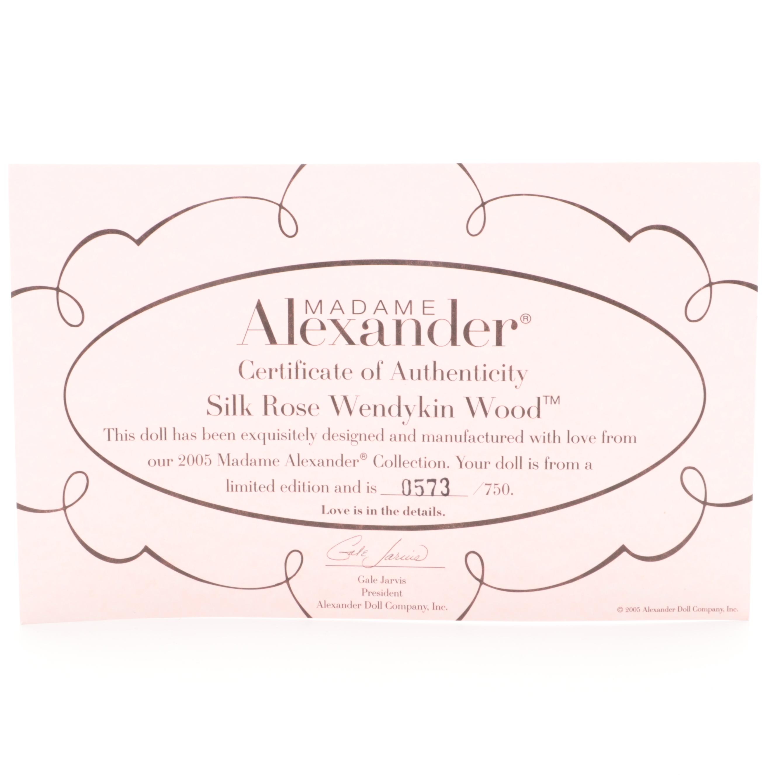 Madame Alexander "Little Old Lady", "Fabulous Bloom" and Other Dolls