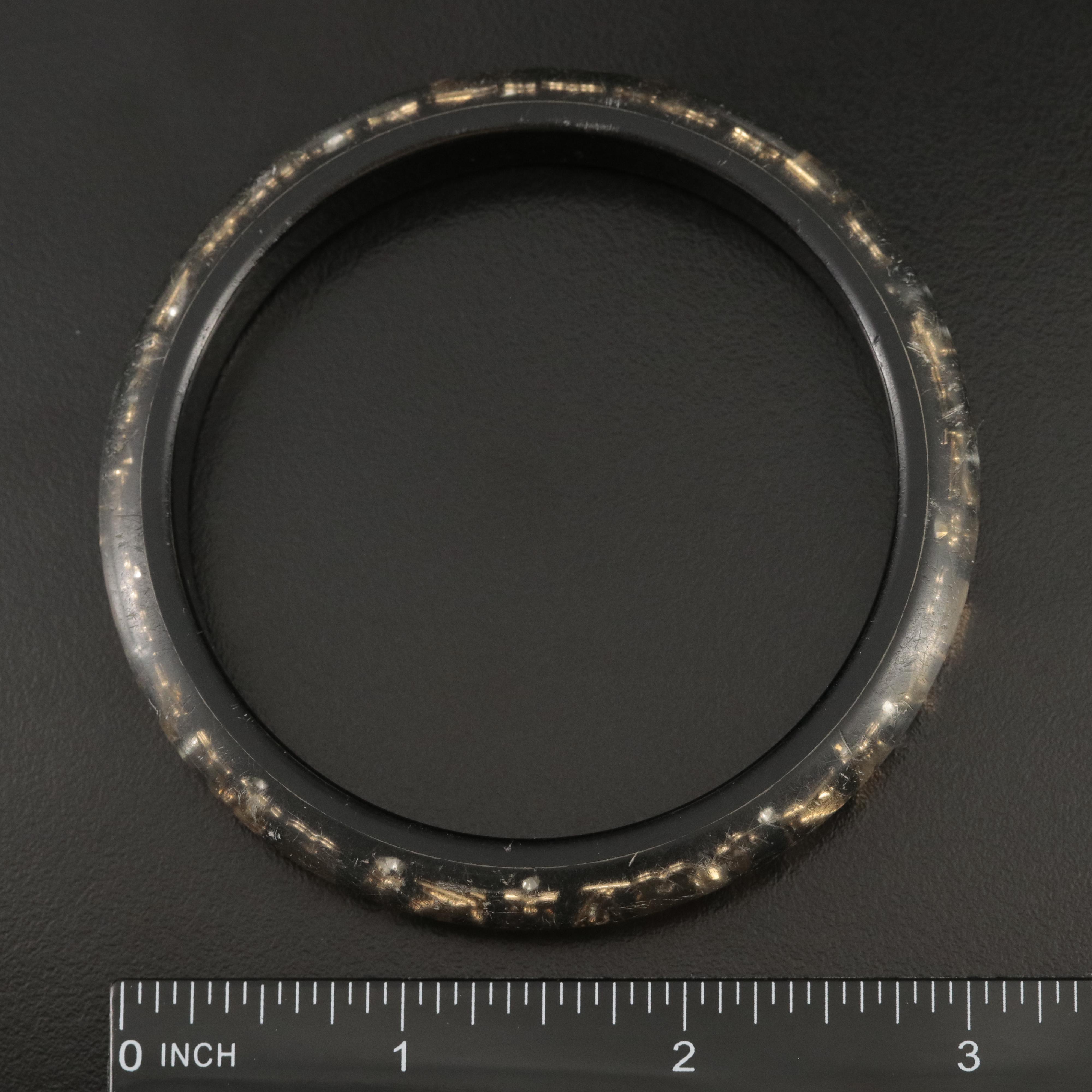 Louis Vuitton Narrow Inclusion Bangle with Rhinestones