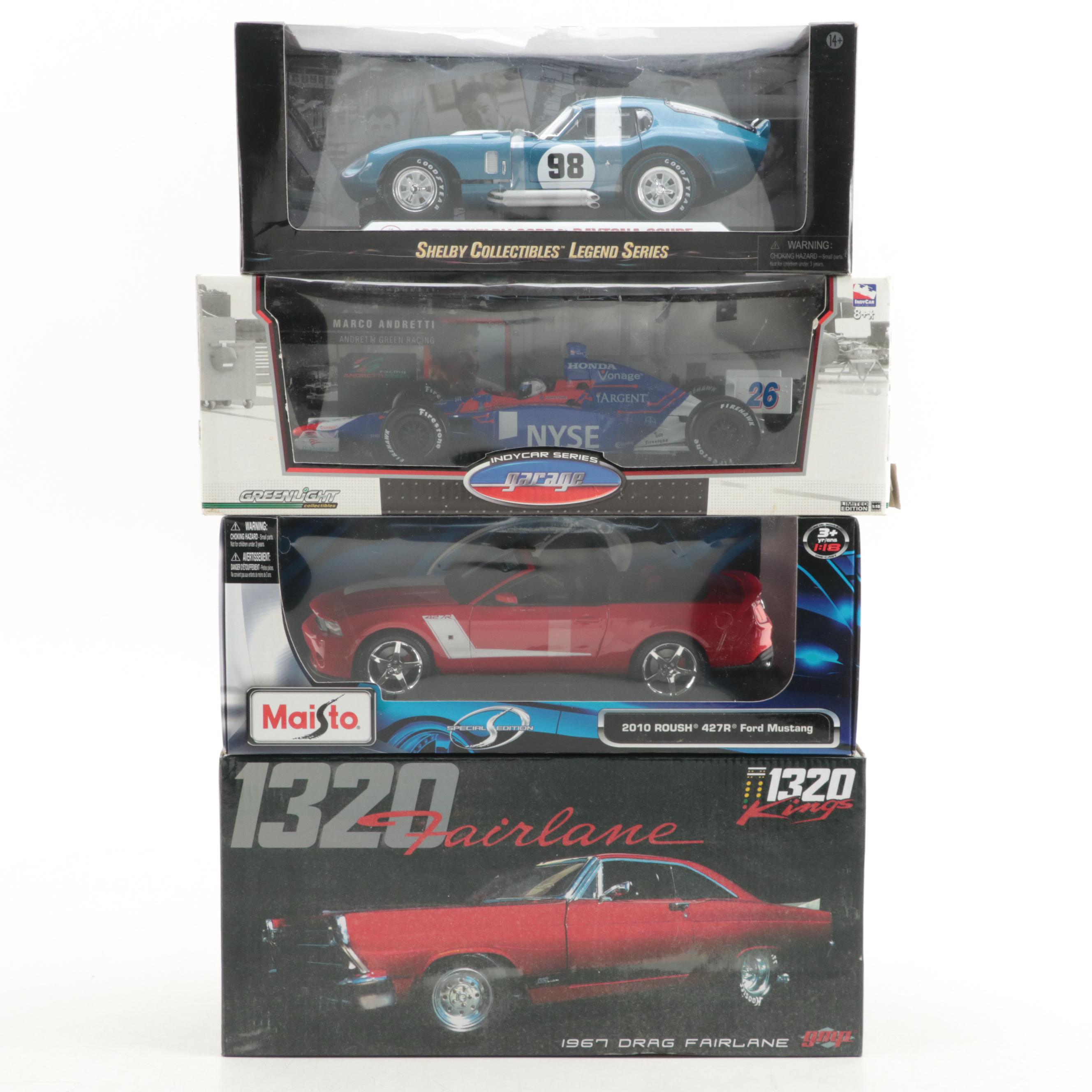 Greenlight, Shelby Collectibles with Other 1:18 Scale Diecast Cars