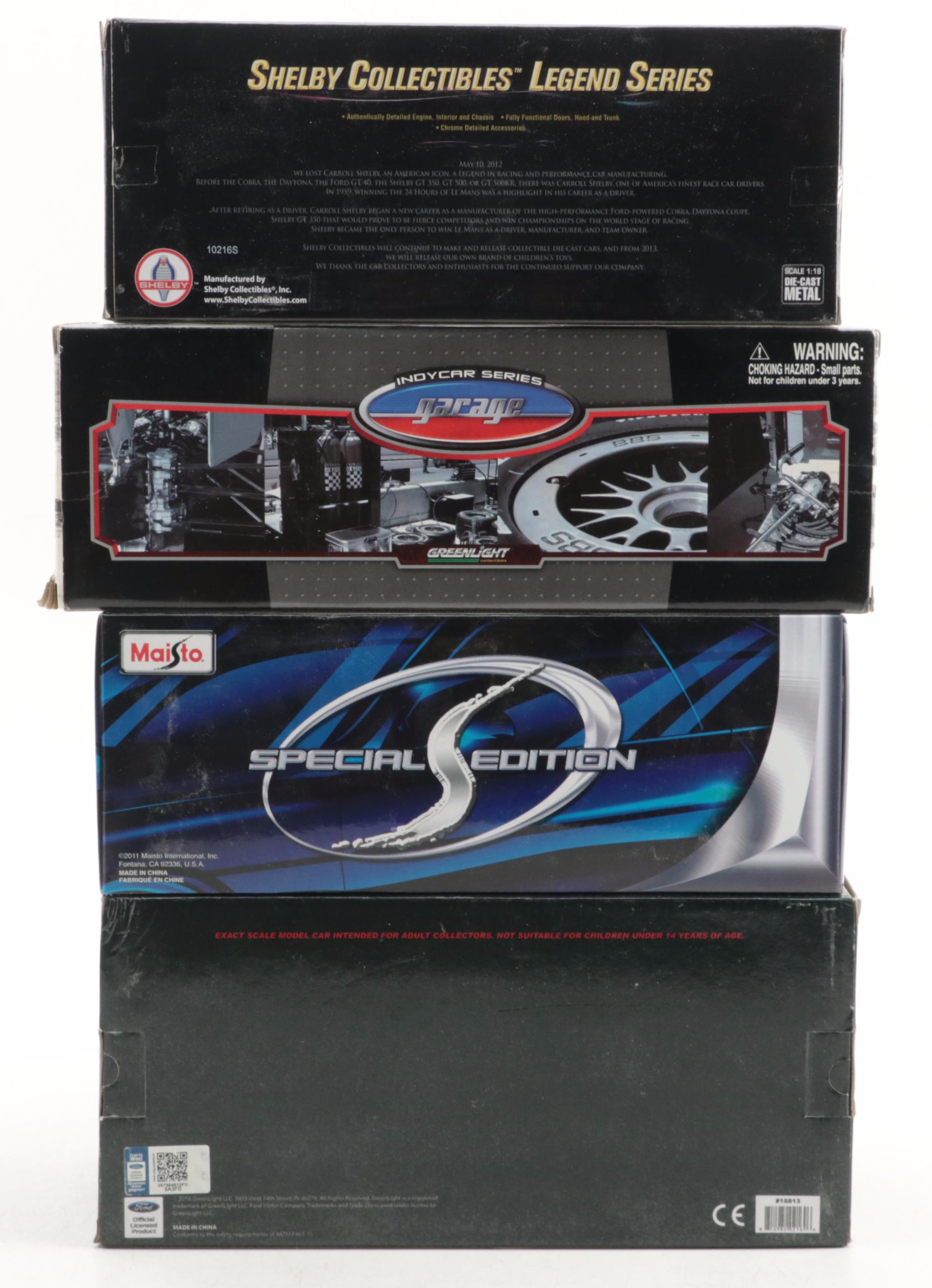 Greenlight, Shelby Collectibles with Other 1:18 Scale Diecast Cars