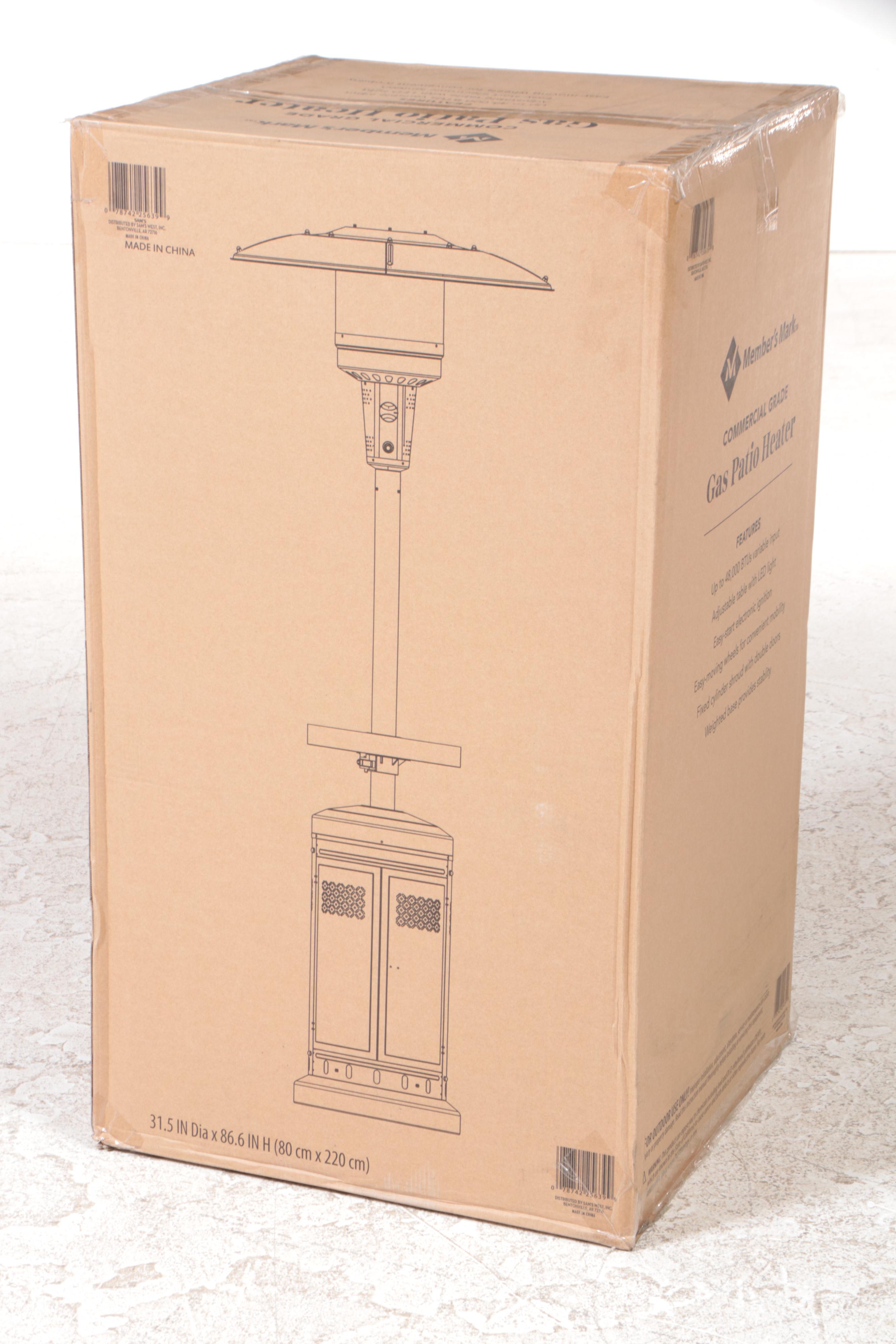 Member's Mark Commercial Grade Gas Patio Heater