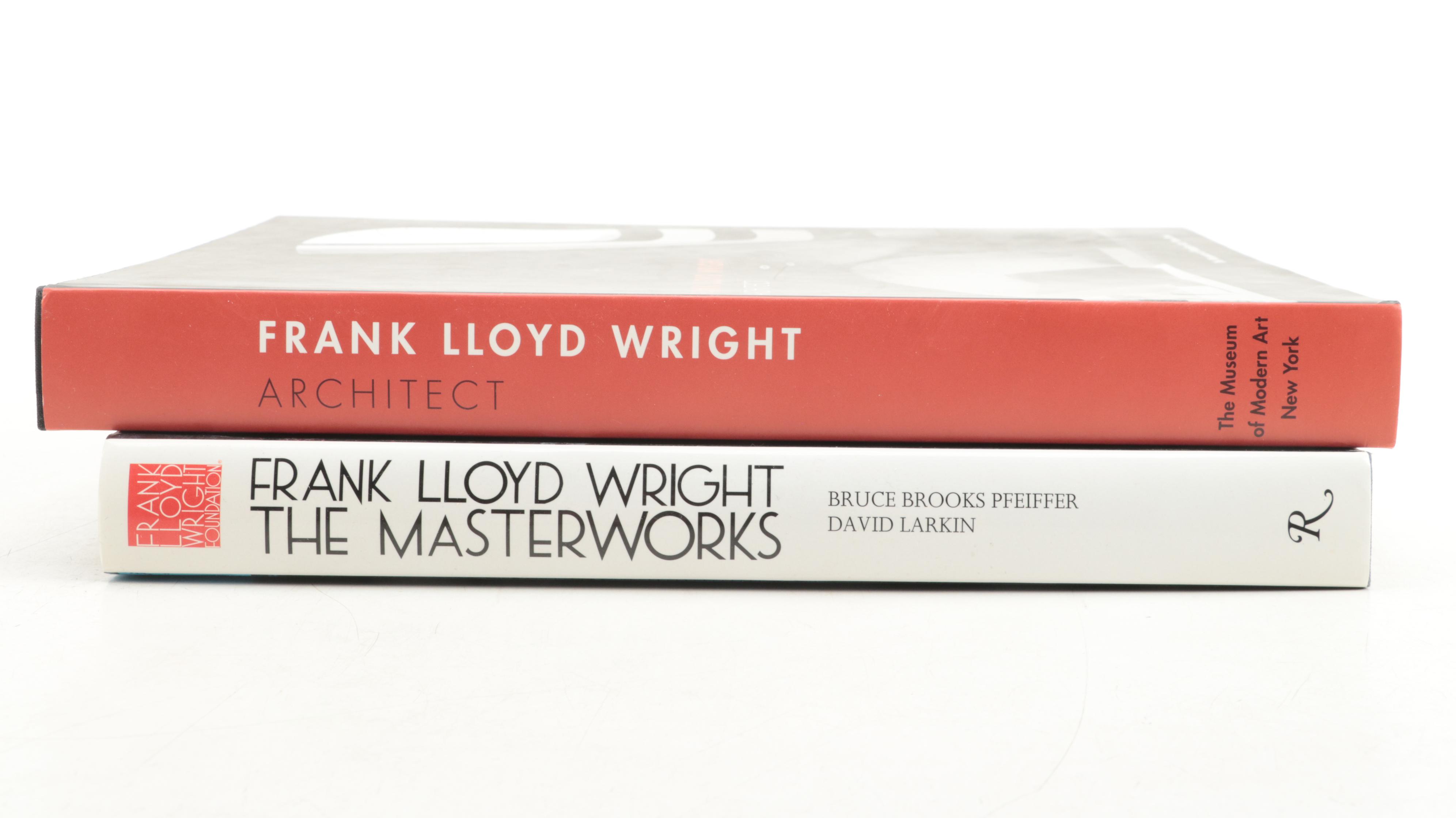 "Frank Lloyd Wright: Architect" and "Frank Lloyd Wright: The Masterworks"