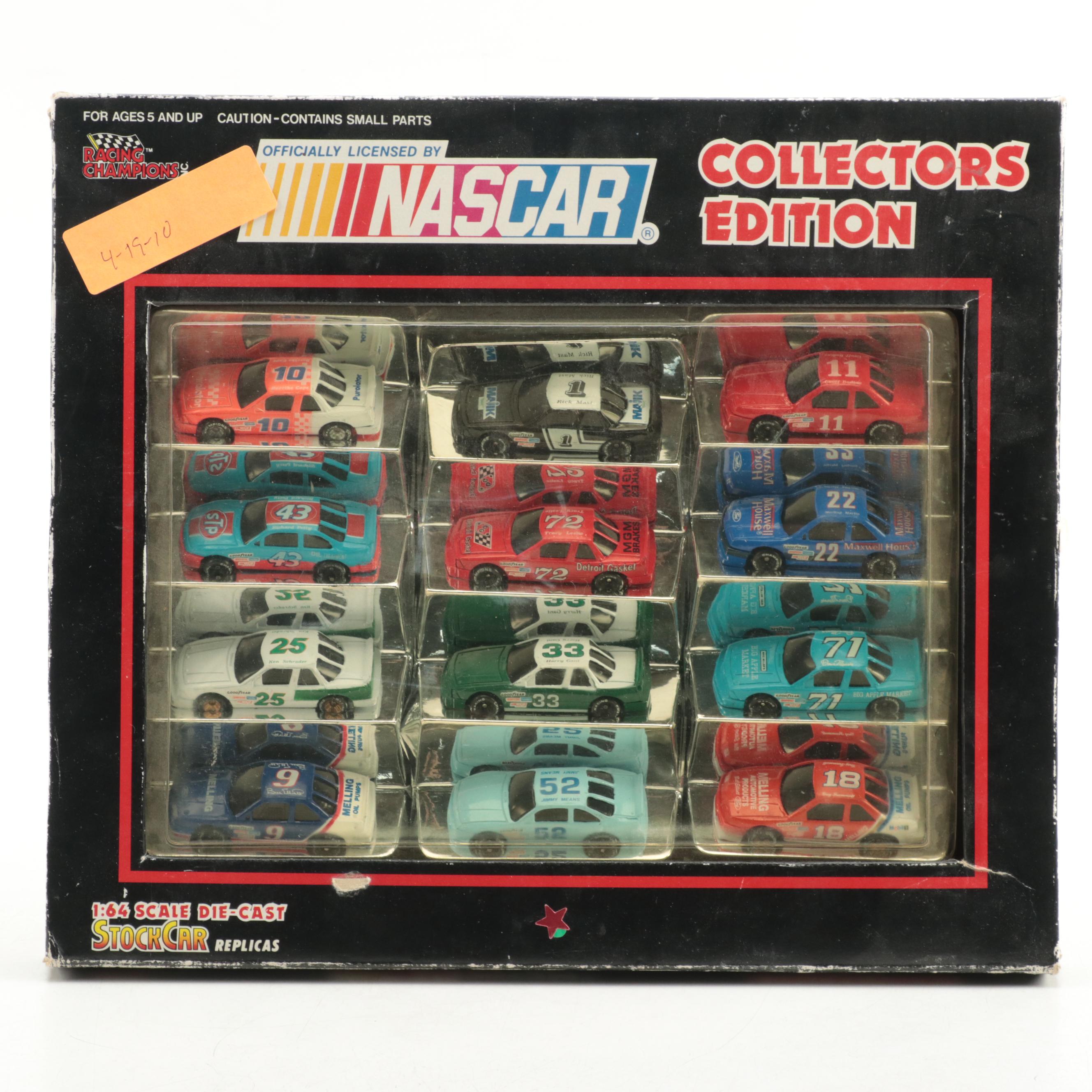 Racing Champions NASCAR 1:64 Scale Diecast Stock Cars