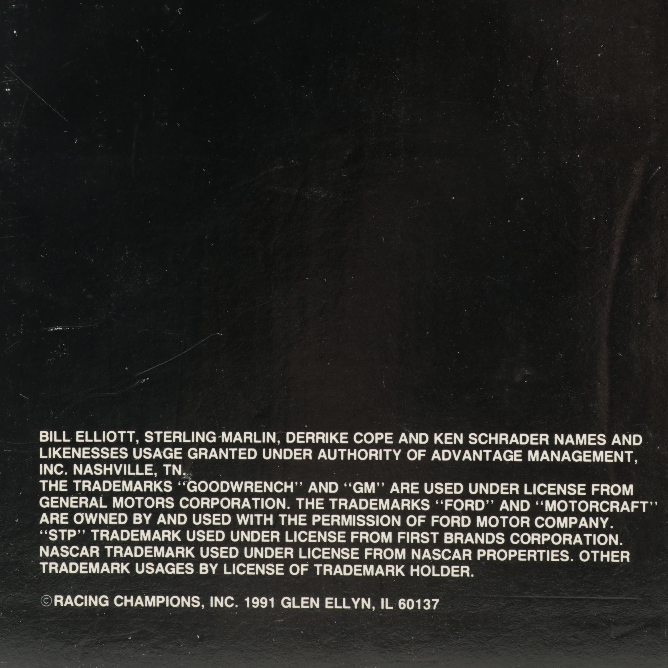 Racing Champions NASCAR 1:64 Scale Diecast Stock Cars