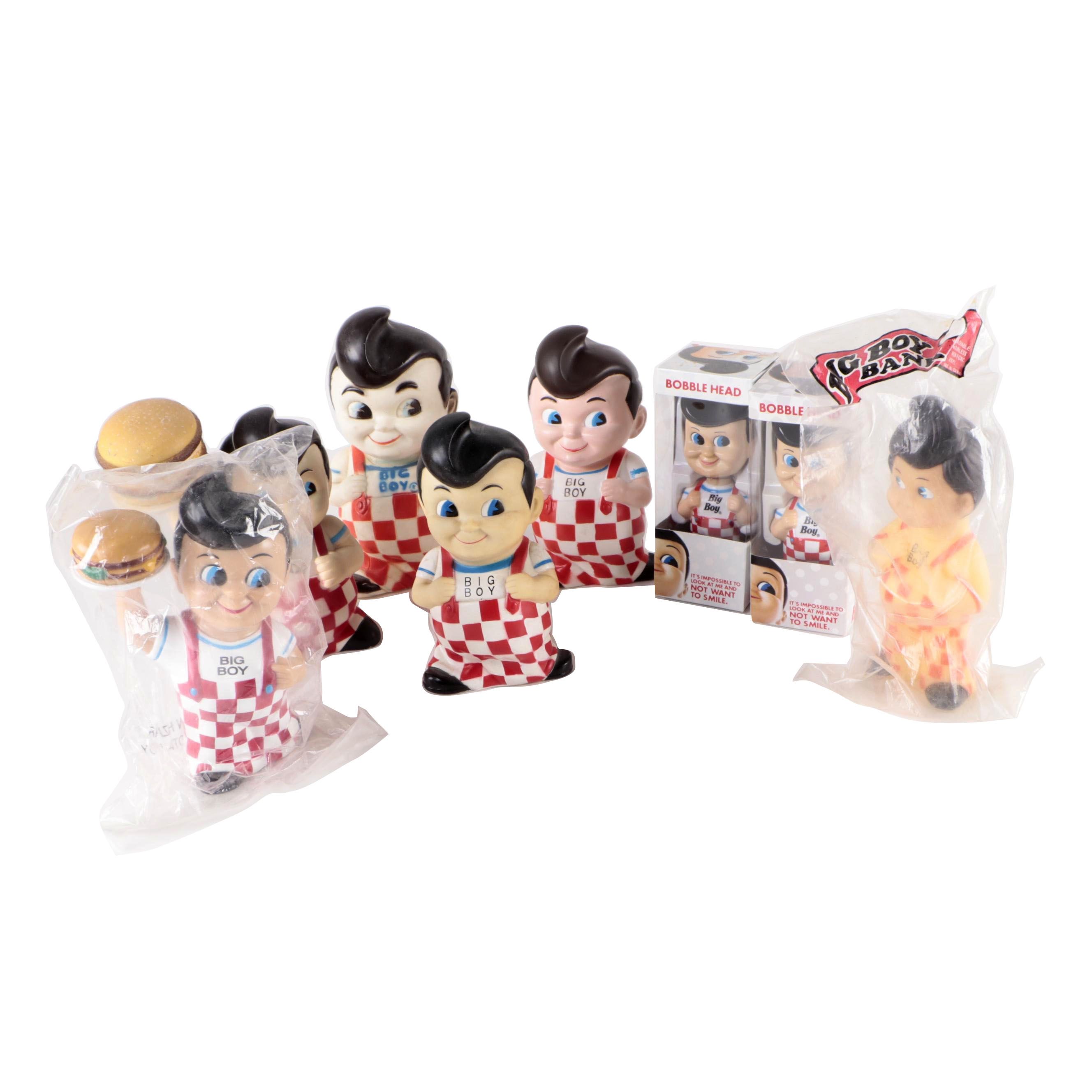 Bob's Big Boy Bobble Heads and Coin Banks
