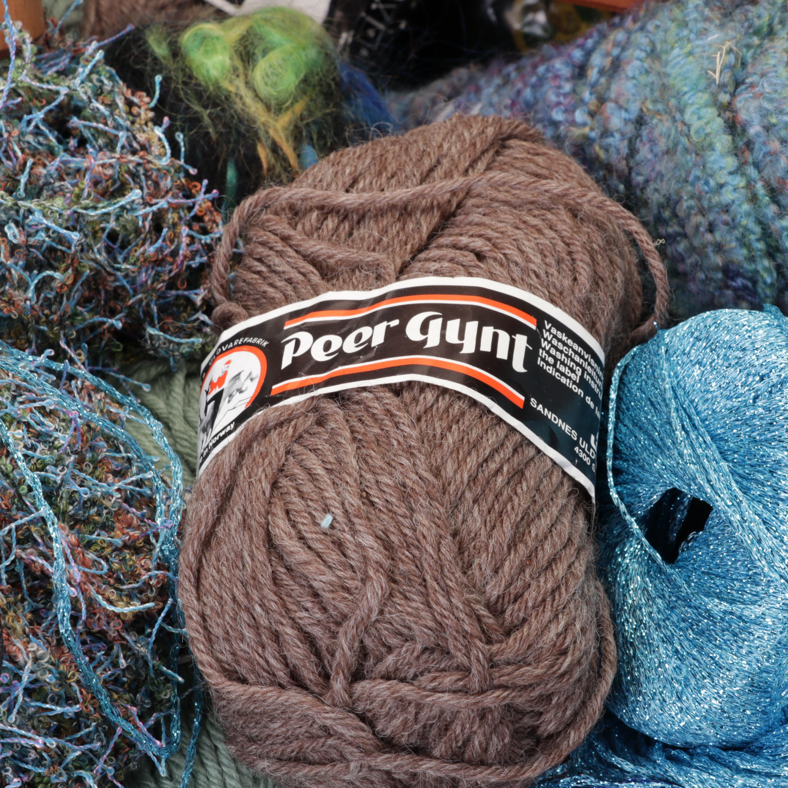 Heritage Design Co. Wooden Needlework Frame, Peer Gynt, More Designer Yarn