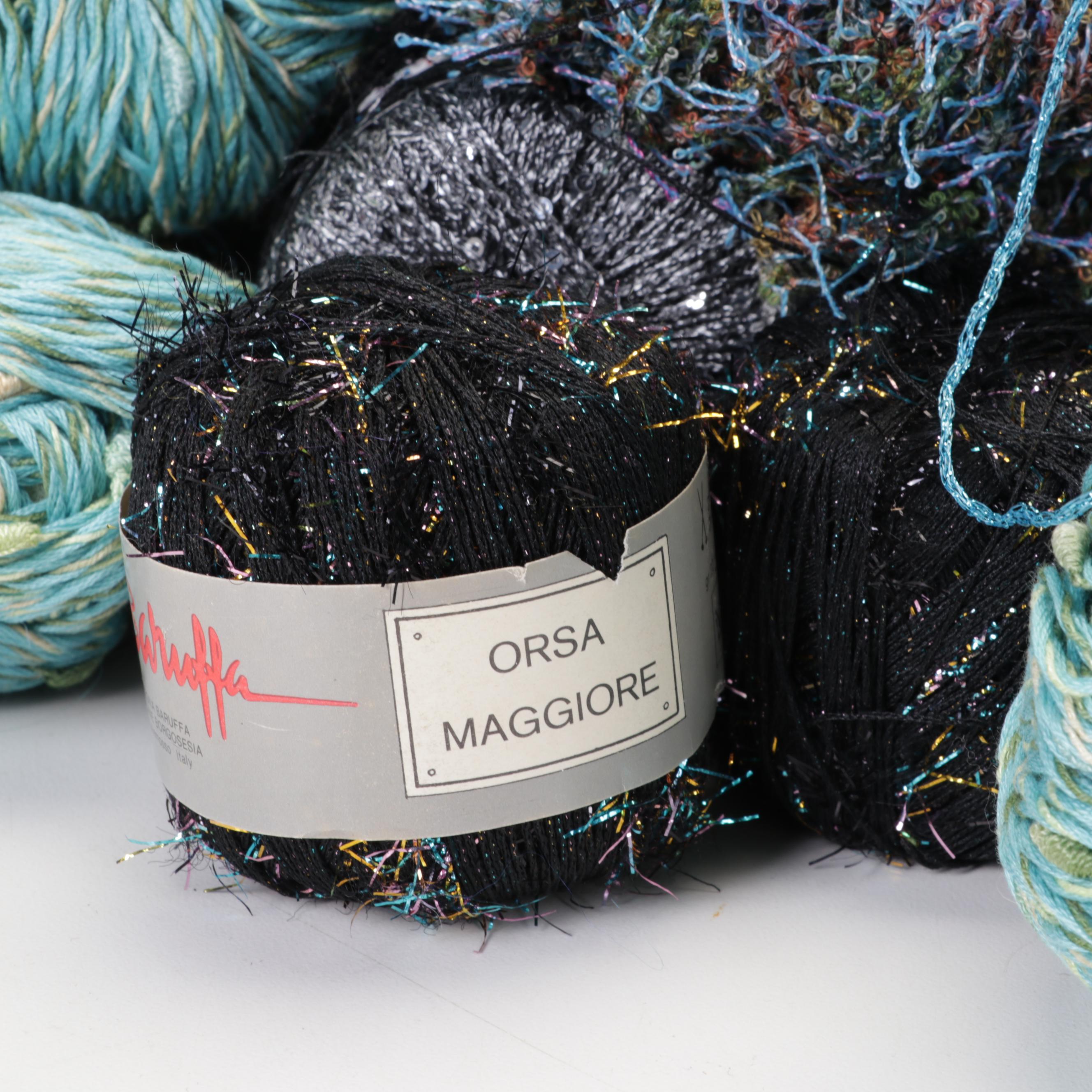 Heritage Design Co. Wooden Needlework Frame, Peer Gynt, More Designer Yarn