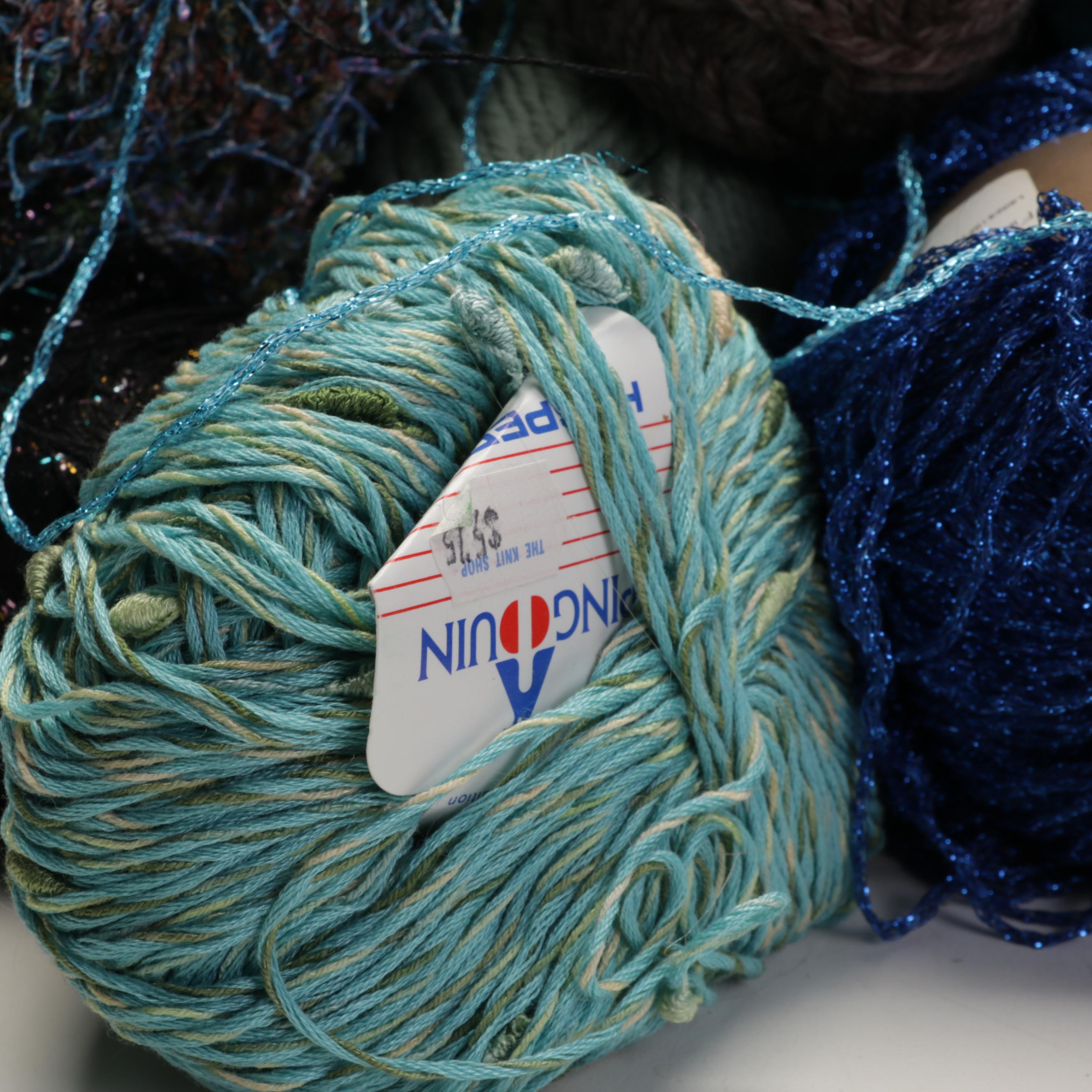 Heritage Design Co. Wooden Needlework Frame, Peer Gynt, More Designer Yarn