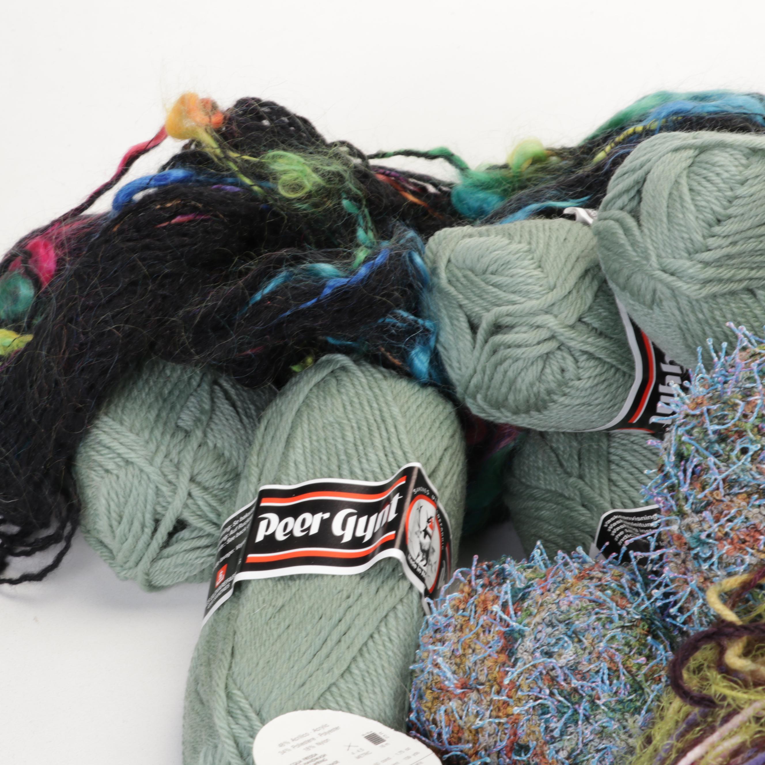 Heritage Design Co. Wooden Needlework Frame, Peer Gynt, More Designer Yarn