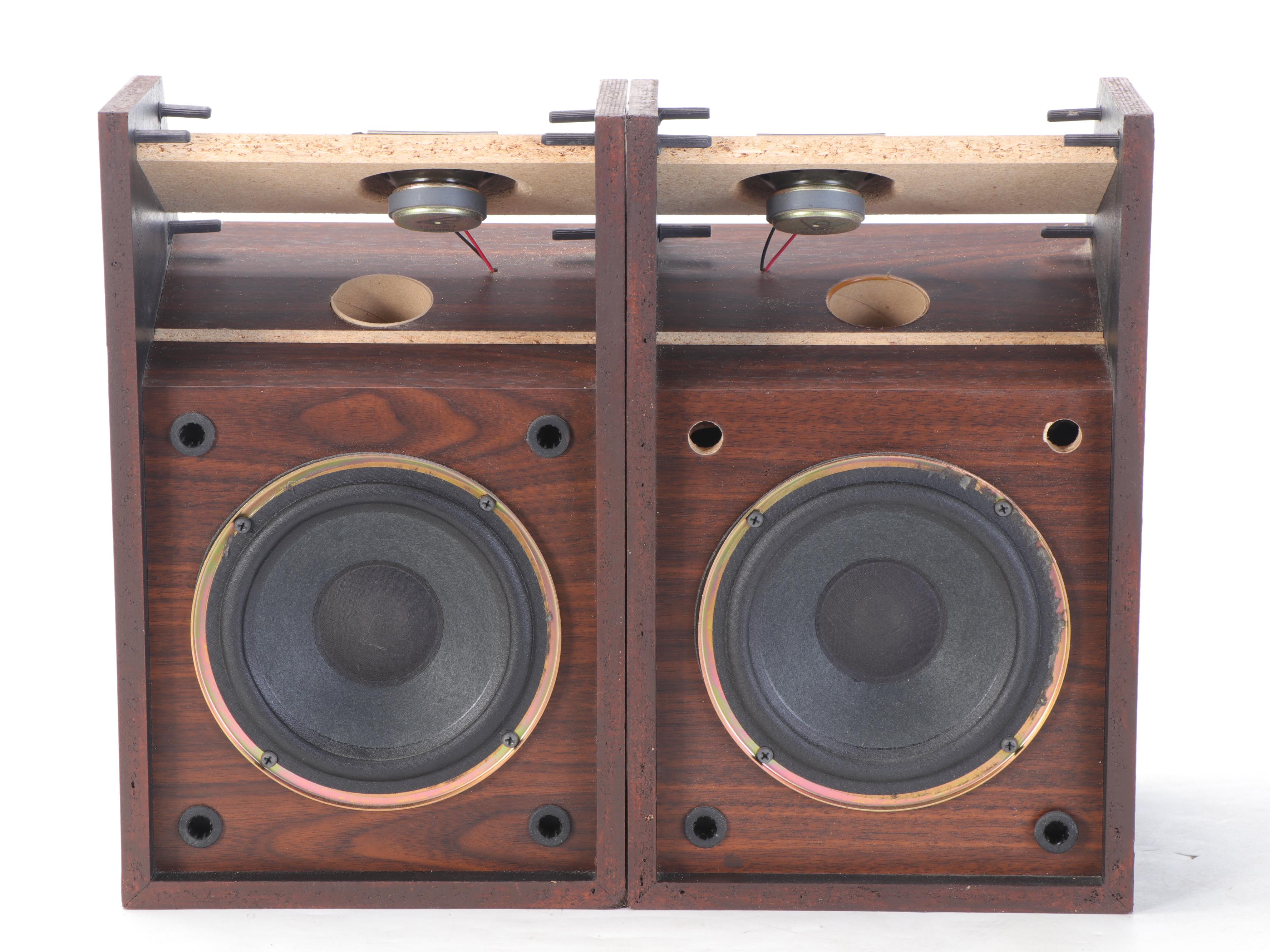 Bose 201 Series II Direct/Reflecting Left and Right Bookshelf Speakers, 1984