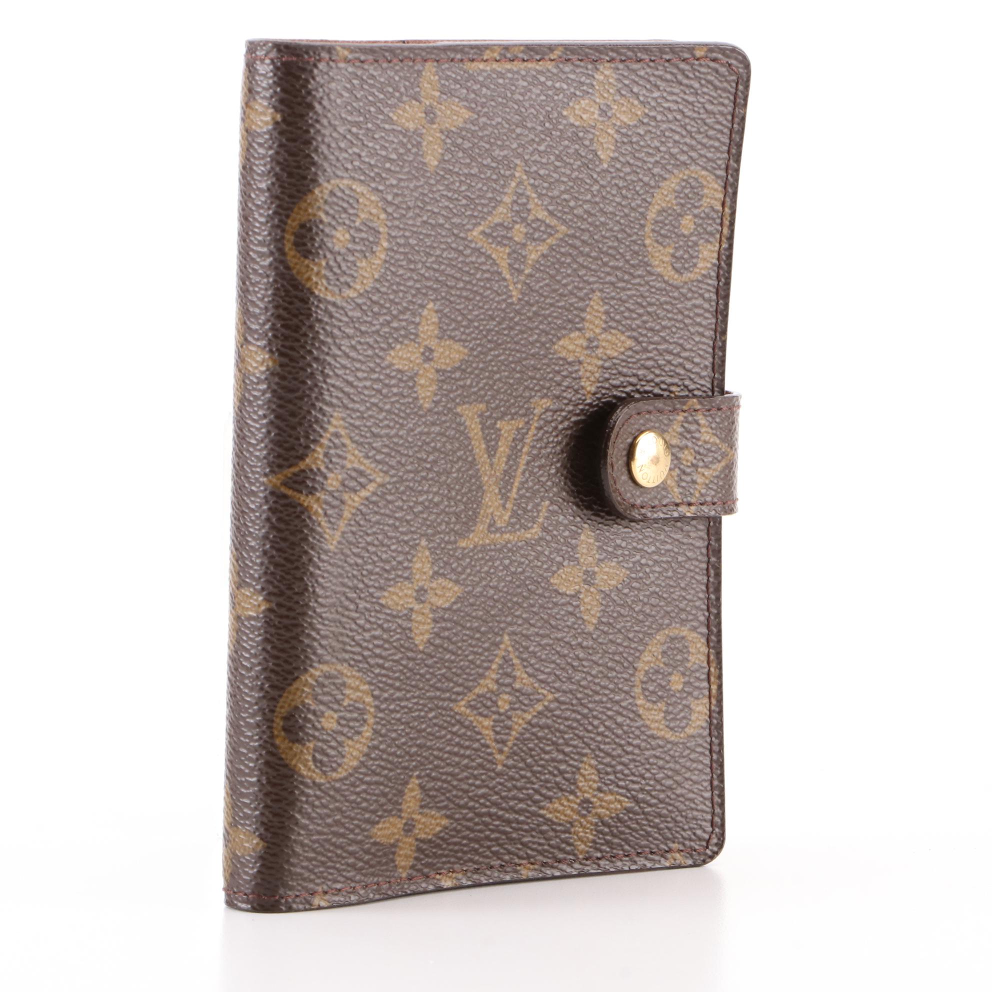 Louis Vuitton Agenda Fonctionnel PM in Monogram Canvas and Leather