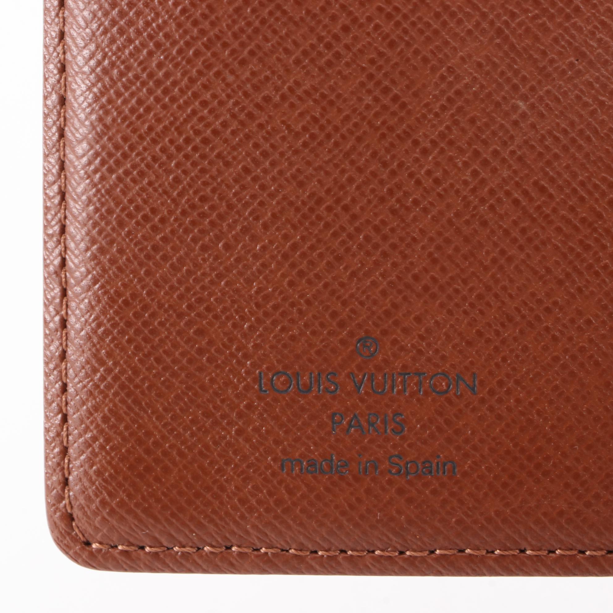 Louis Vuitton Agenda Fonctionnel PM in Monogram Canvas and Leather