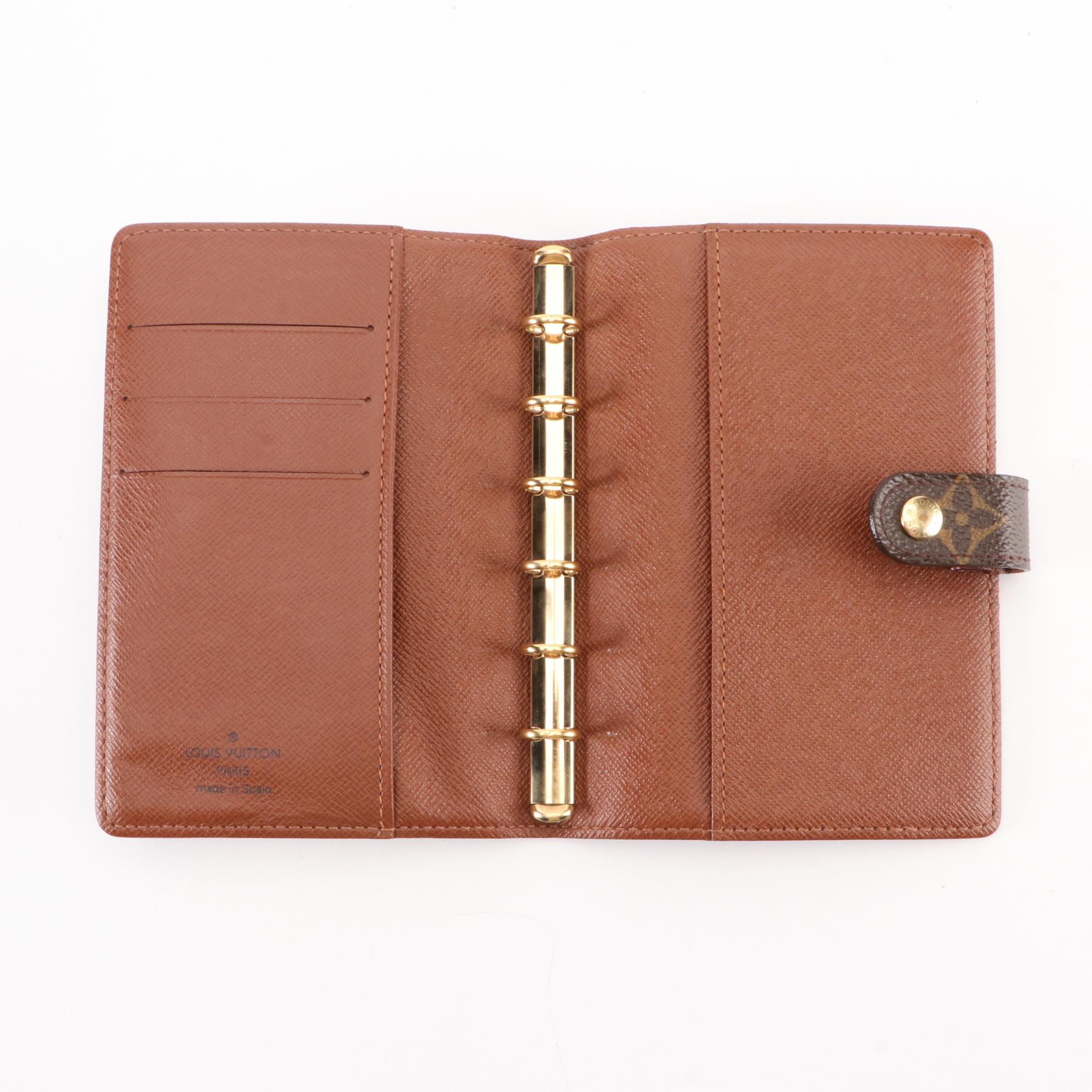 Louis Vuitton Agenda Fonctionnel PM in Monogram Canvas and Leather