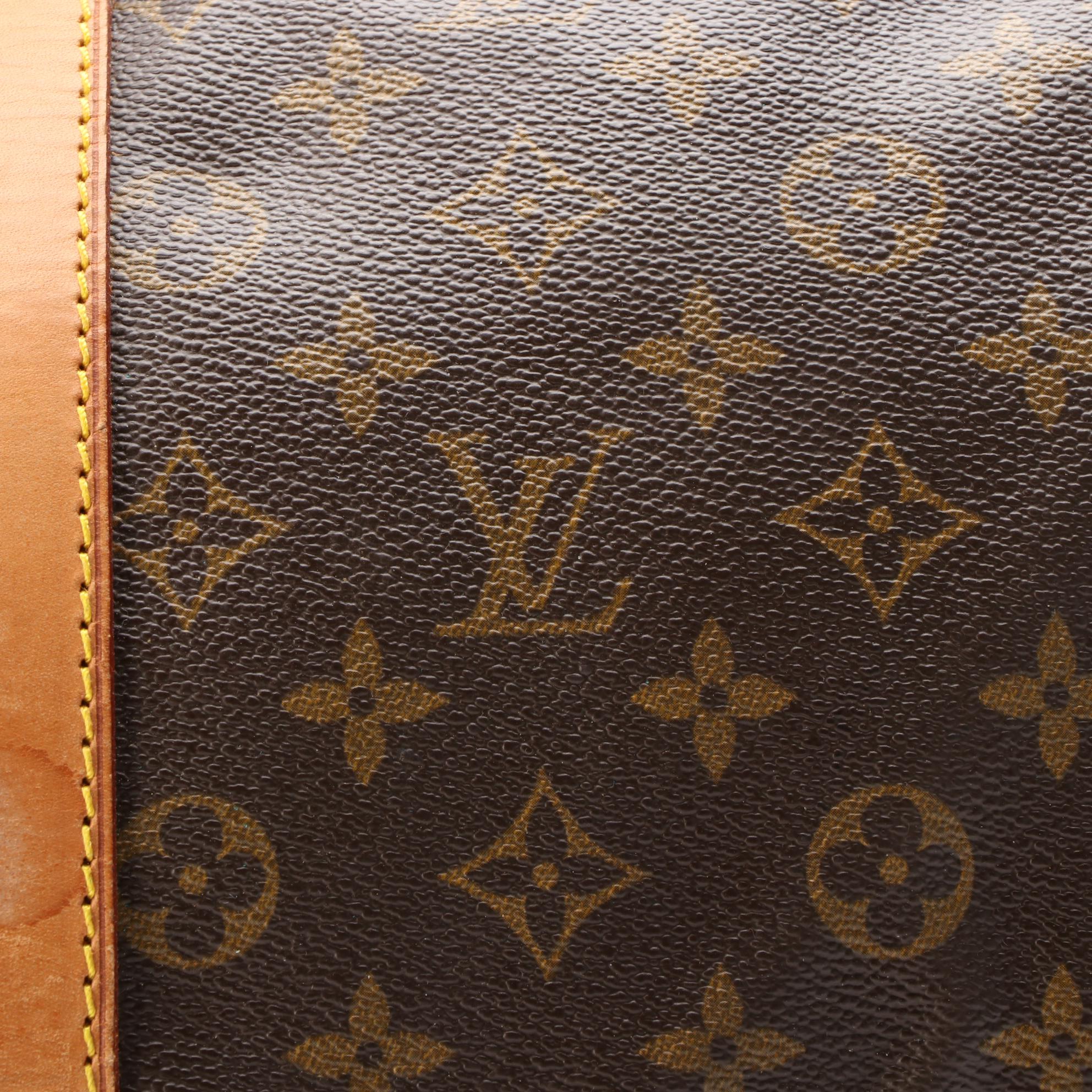 Louis Vuitton Keepall 45 in Monogram Canvas and Vachetta Leather