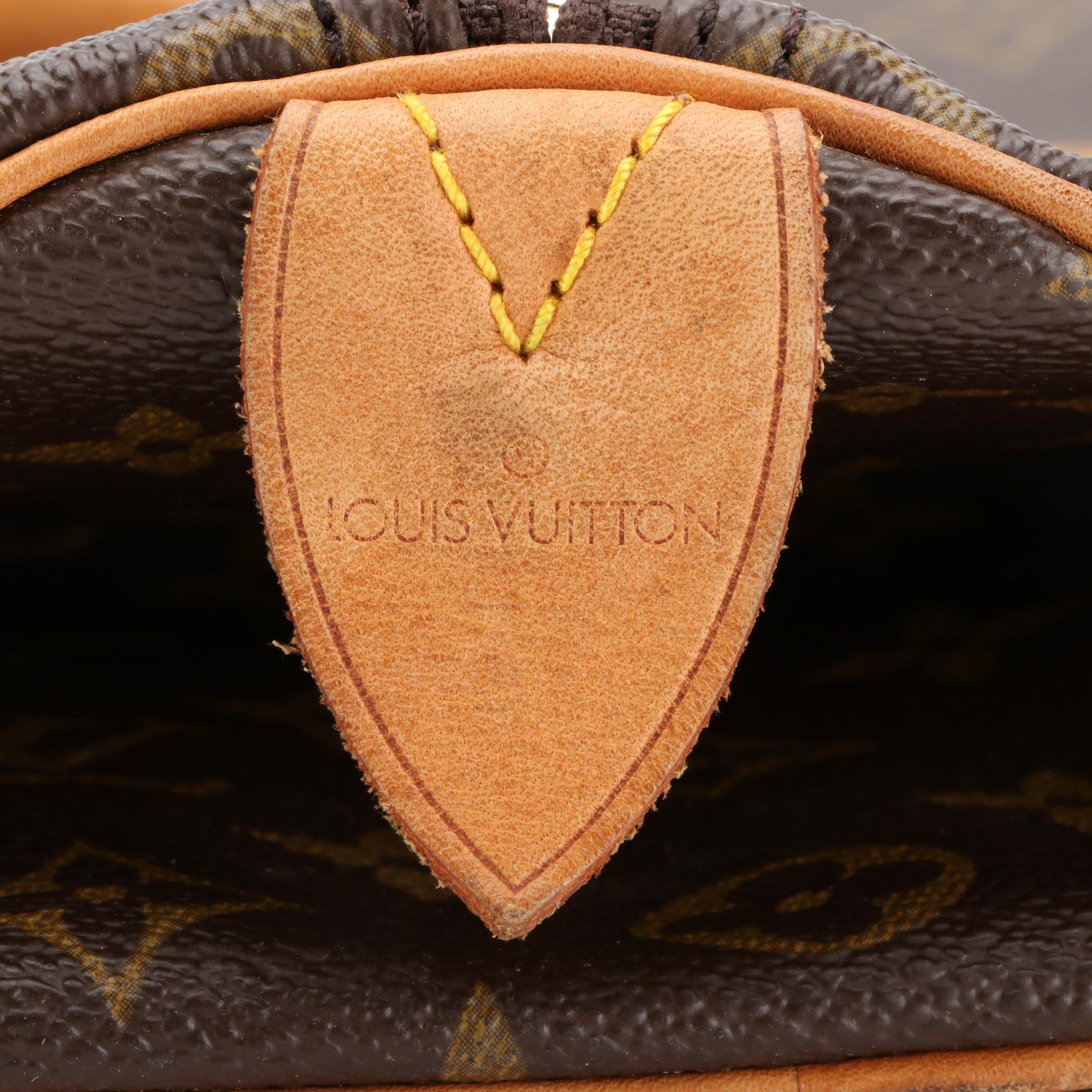 Louis Vuitton Keepall 45 in Monogram Canvas and Vachetta Leather