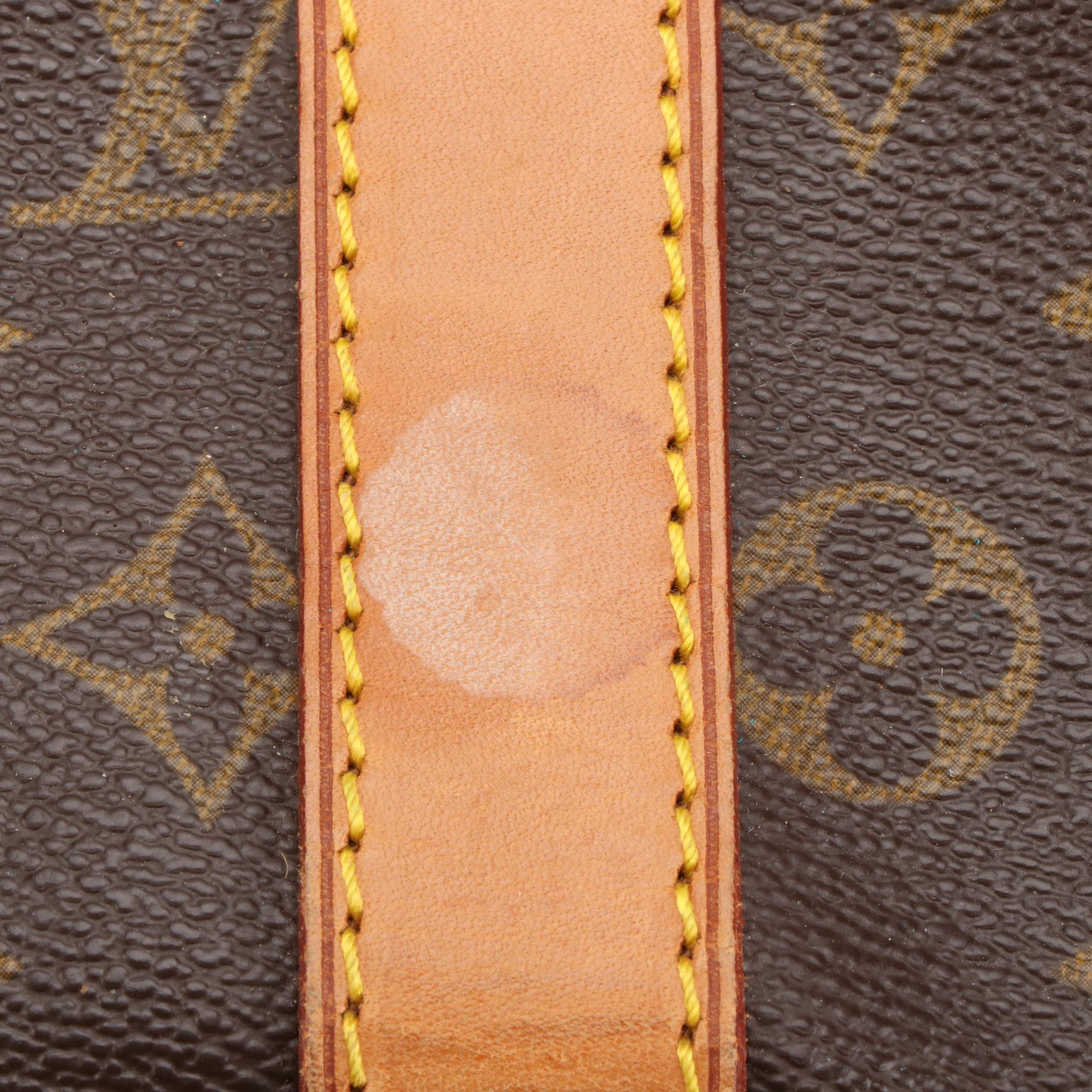 Louis Vuitton Keepall 45 in Monogram Canvas and Vachetta Leather