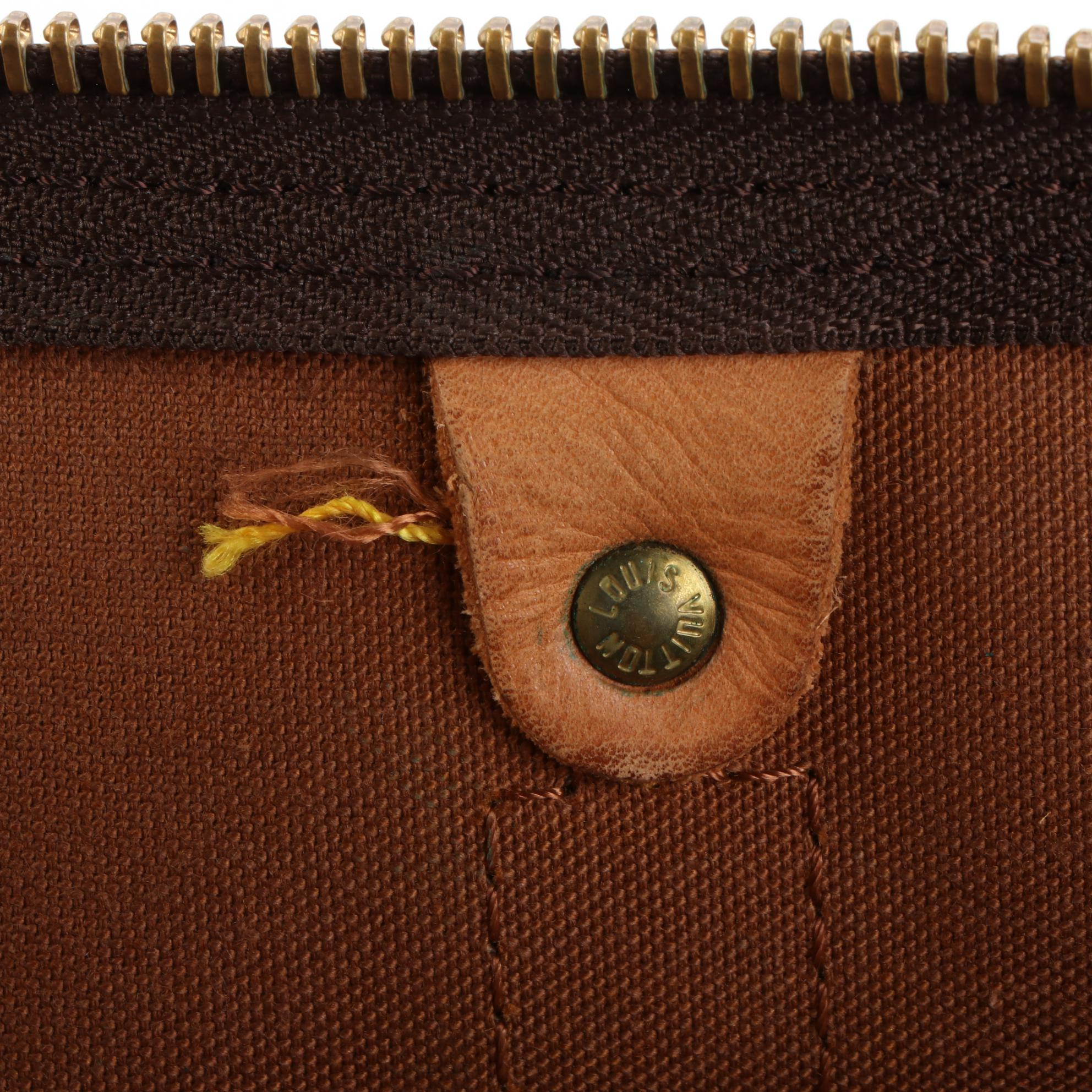 Louis Vuitton Keepall 45 in Monogram Canvas and Vachetta Leather