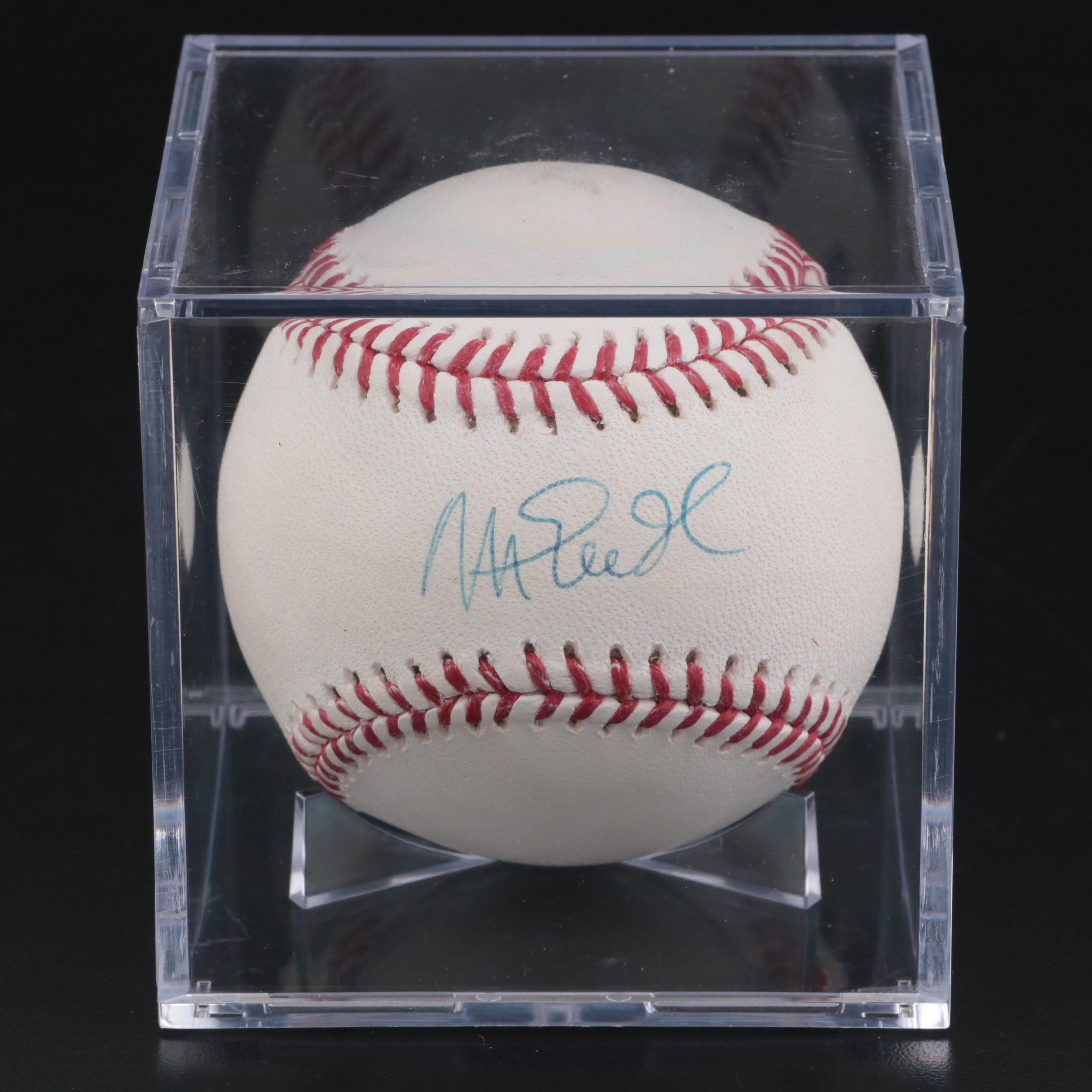 Magic Johnson Signed Rawlings Major League Baseball