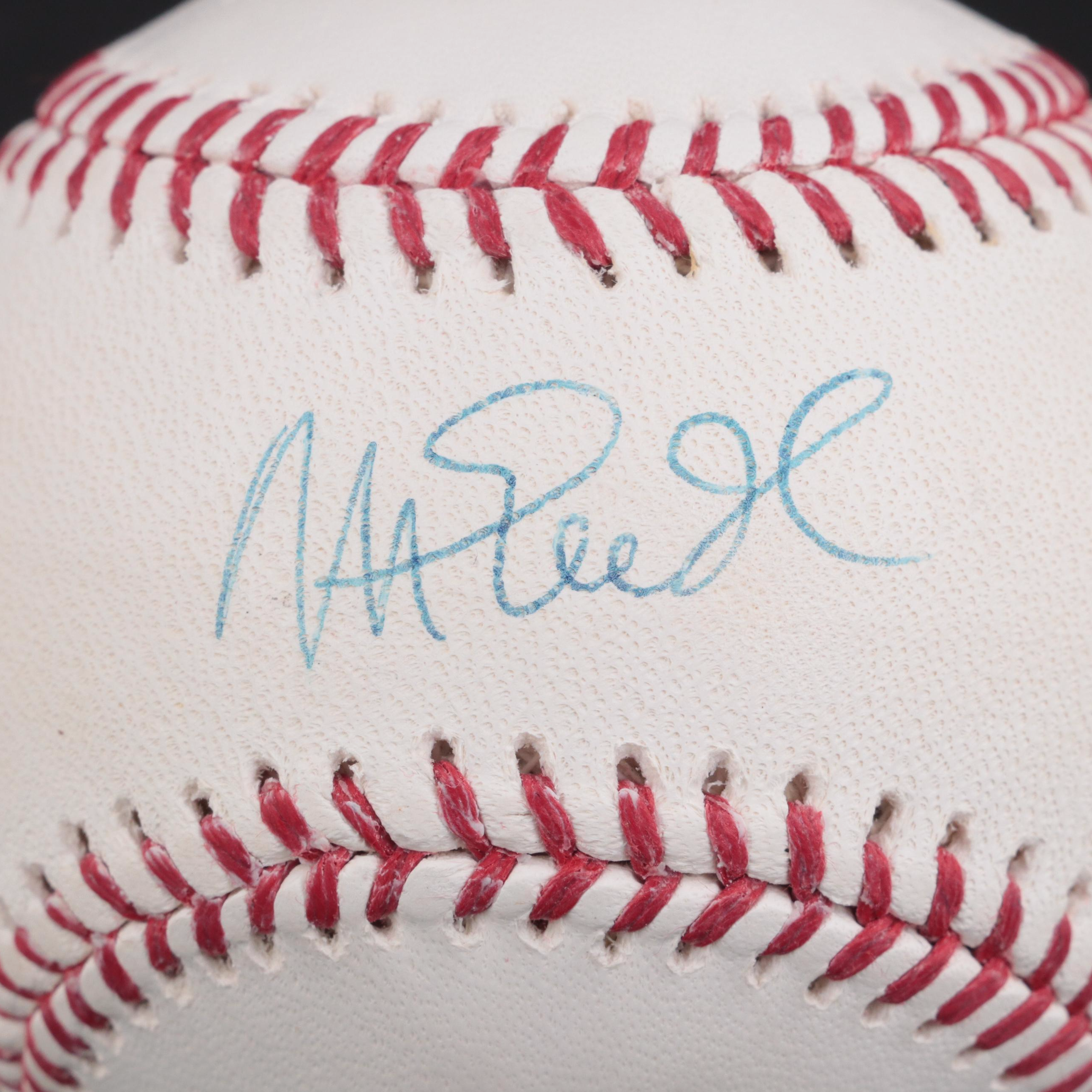 Magic Johnson Signed Rawlings Major League Baseball