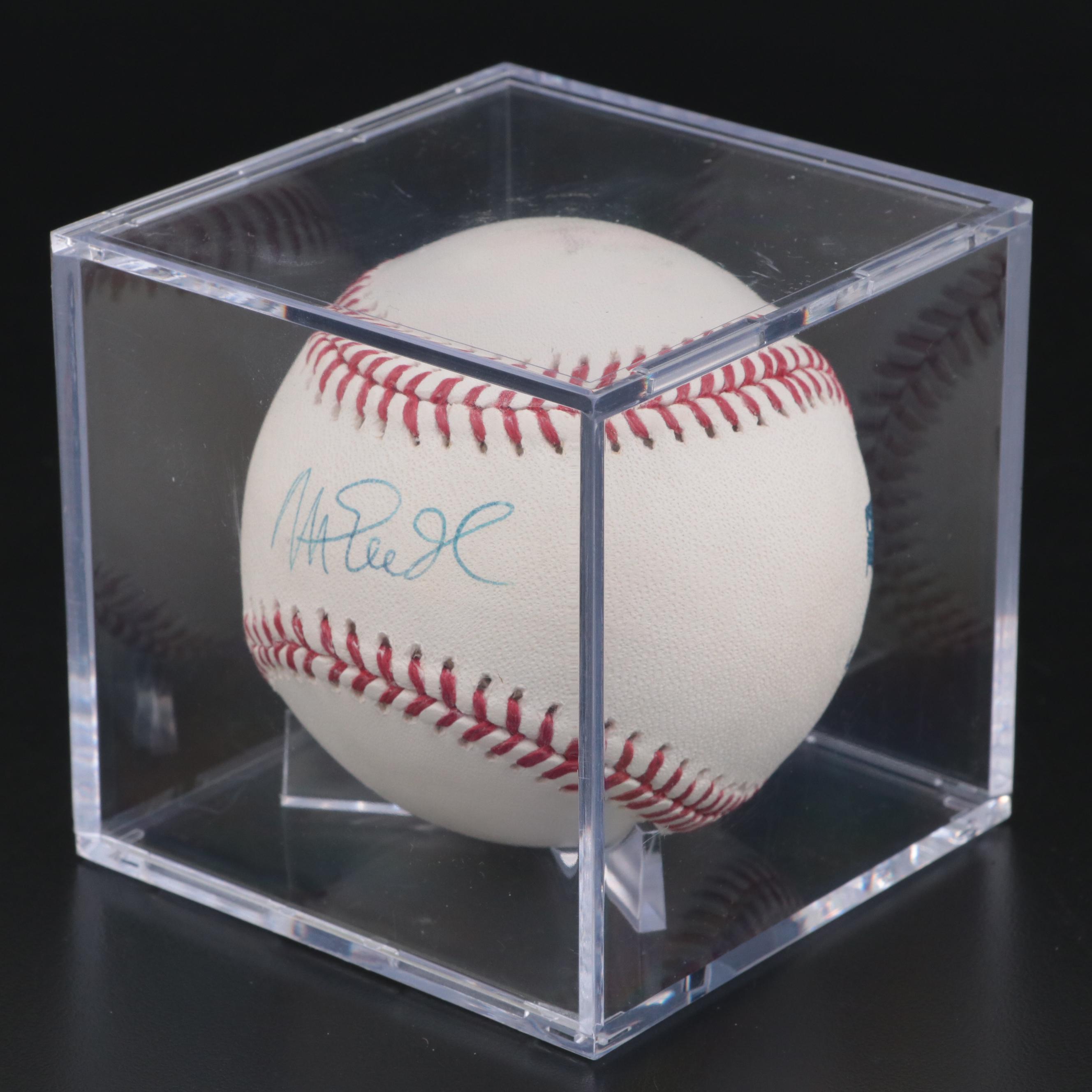 Magic Johnson Signed Rawlings Major League Baseball