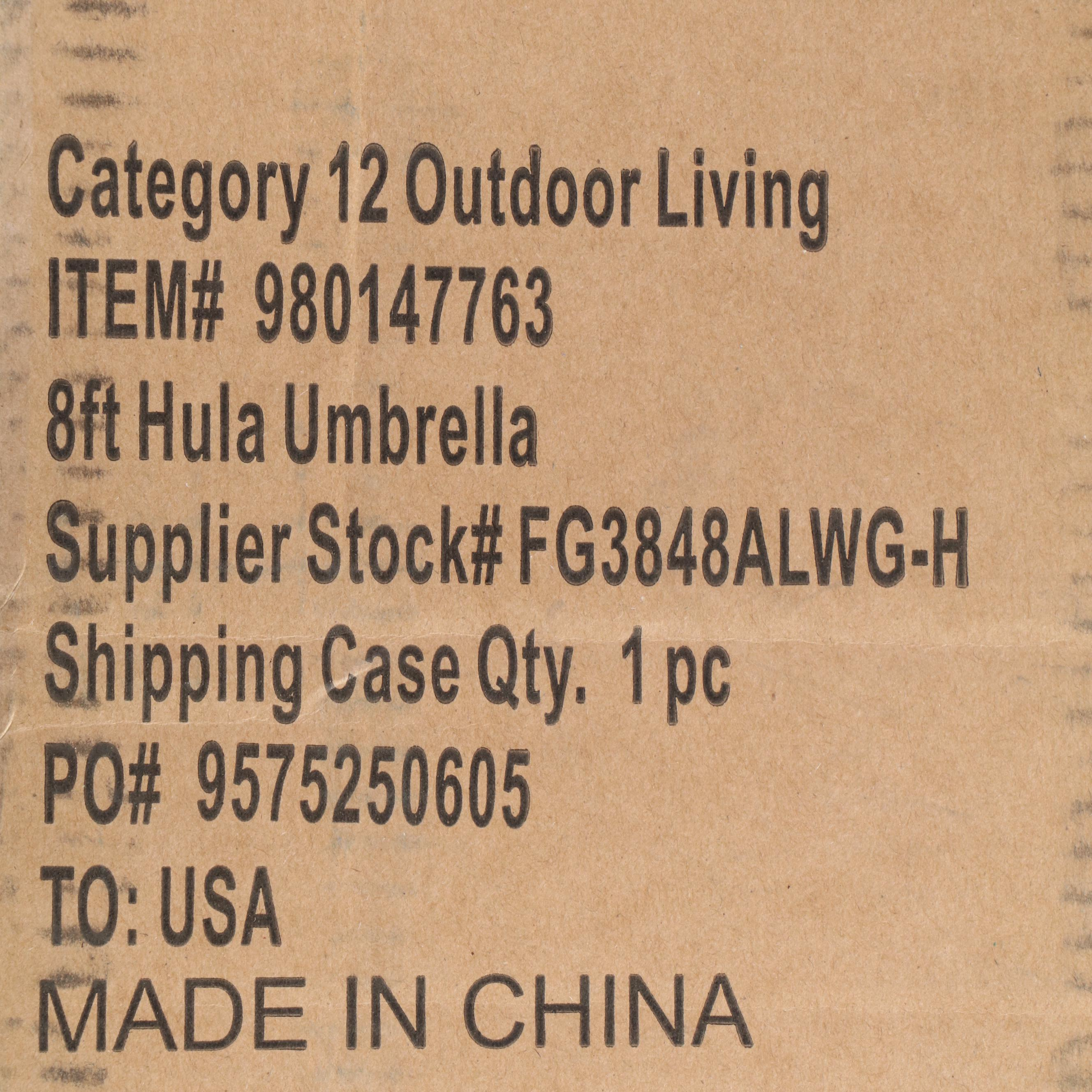 Member's Mark 8' Hula Umbrella