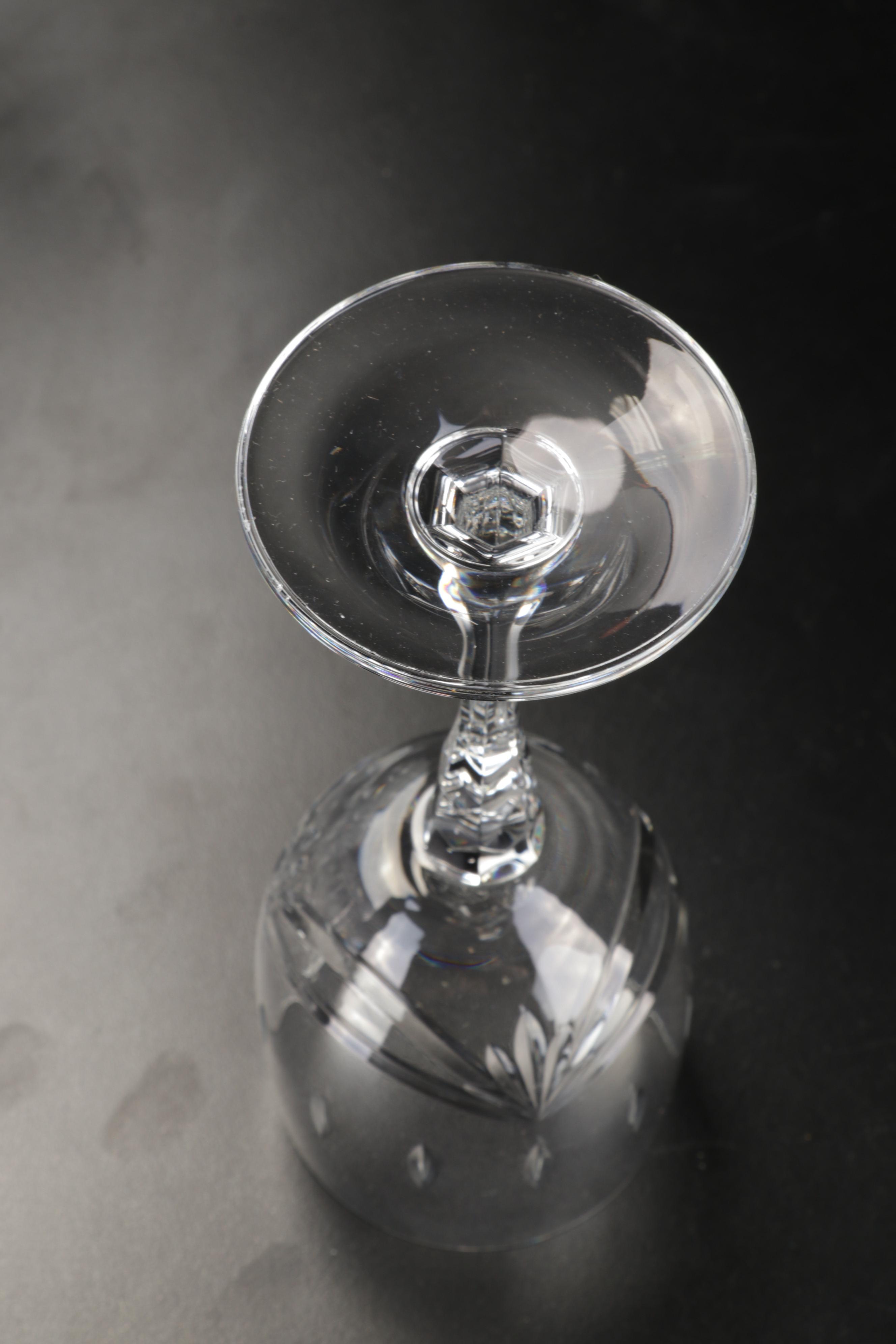 Towle Crystal Water Goblets and Stemware