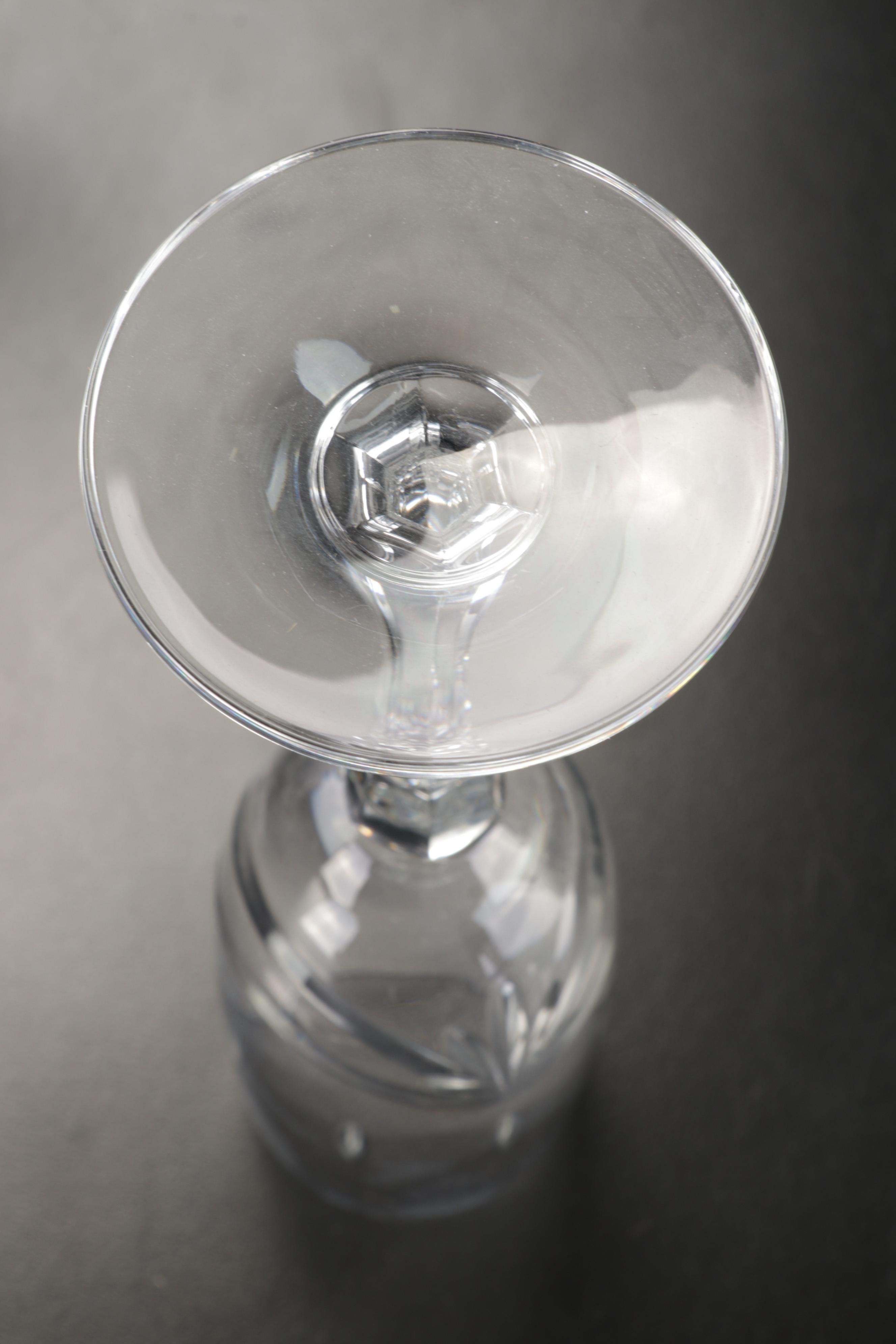 Towle Crystal Water Goblets and Stemware