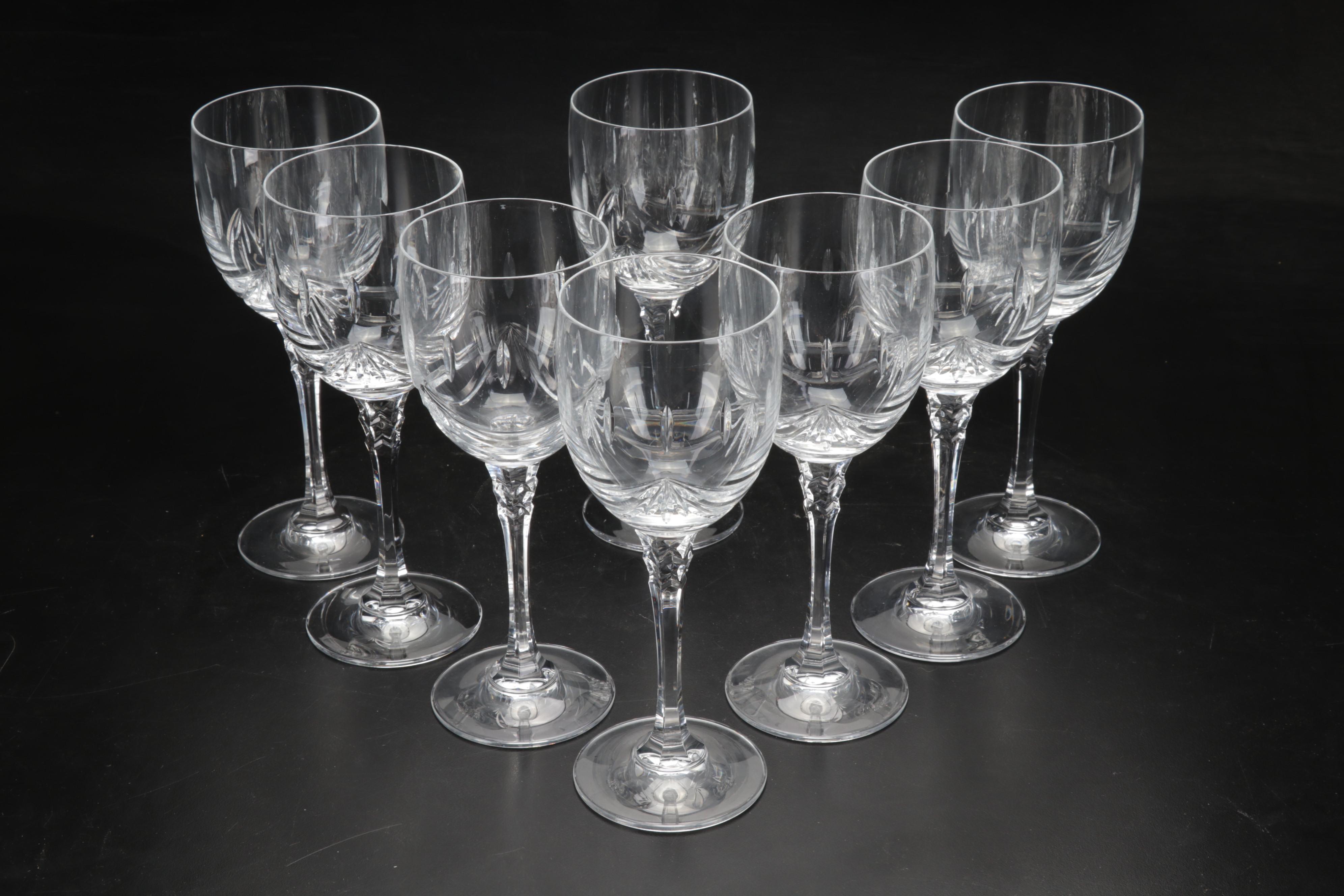 Towle Crystal Water Goblets and Stemware