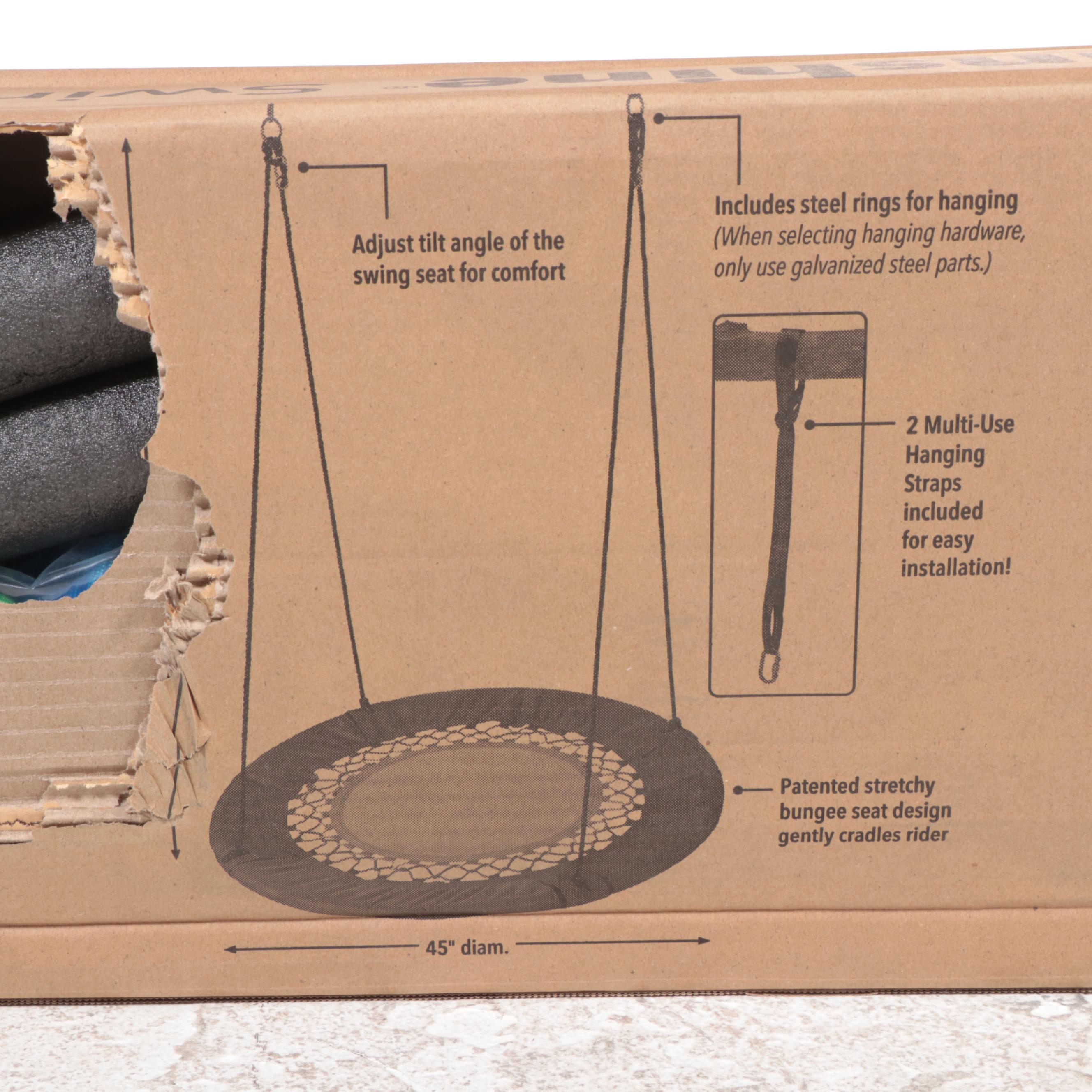 Hearthsong 45" Mega FunShine Bungee Swing